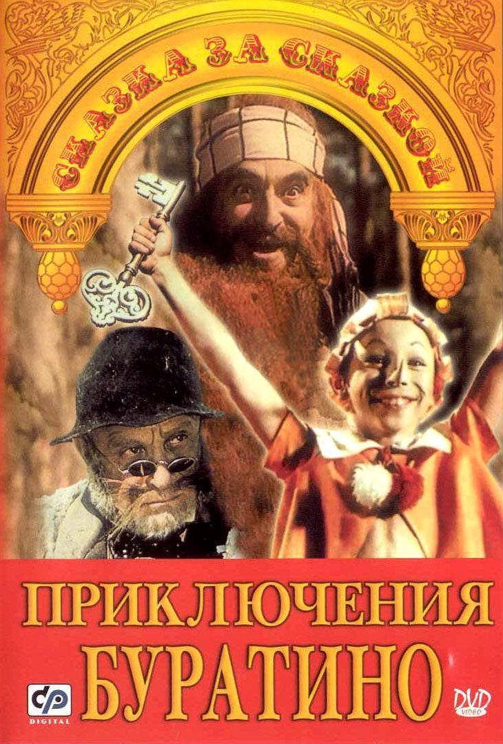 Постер фильма Приключения Буратино