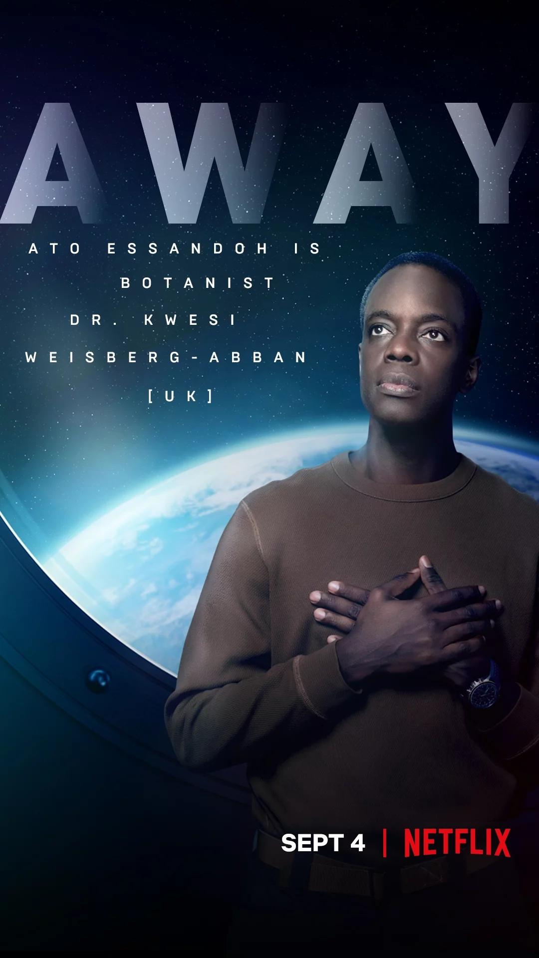 Ато эссонда. Ato Essandoh. The weekend away Netflix. Altered Carbon Season 1 poster.