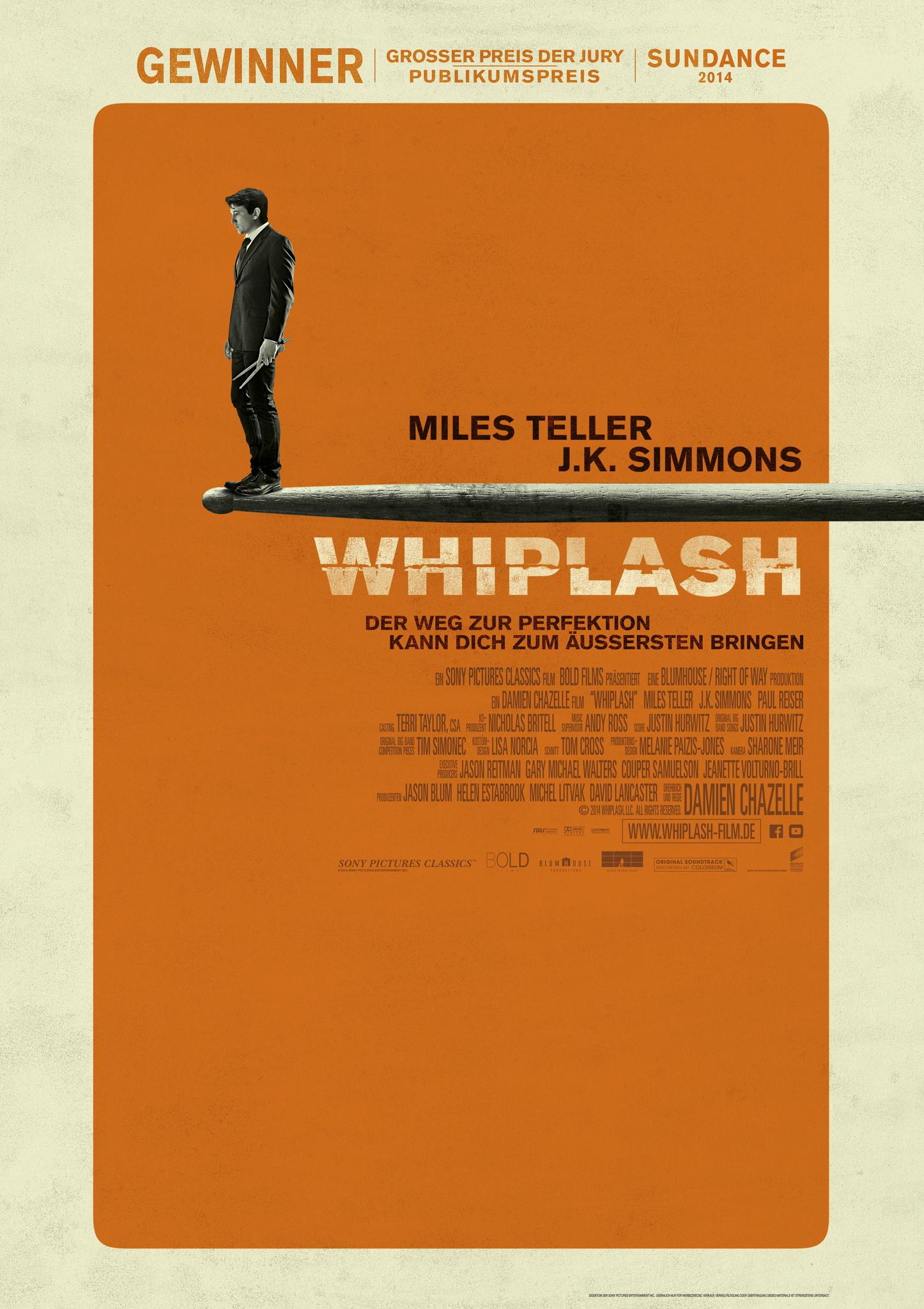 Постер фильма Одержимость | Whiplash