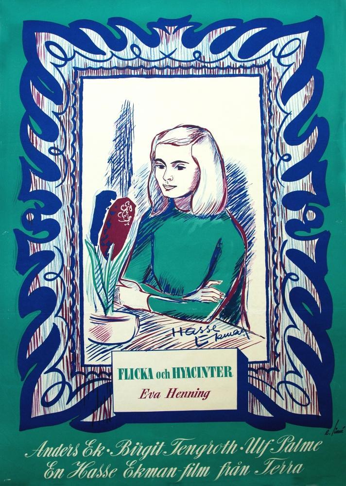 Постер фильма Flicka och hyacinter