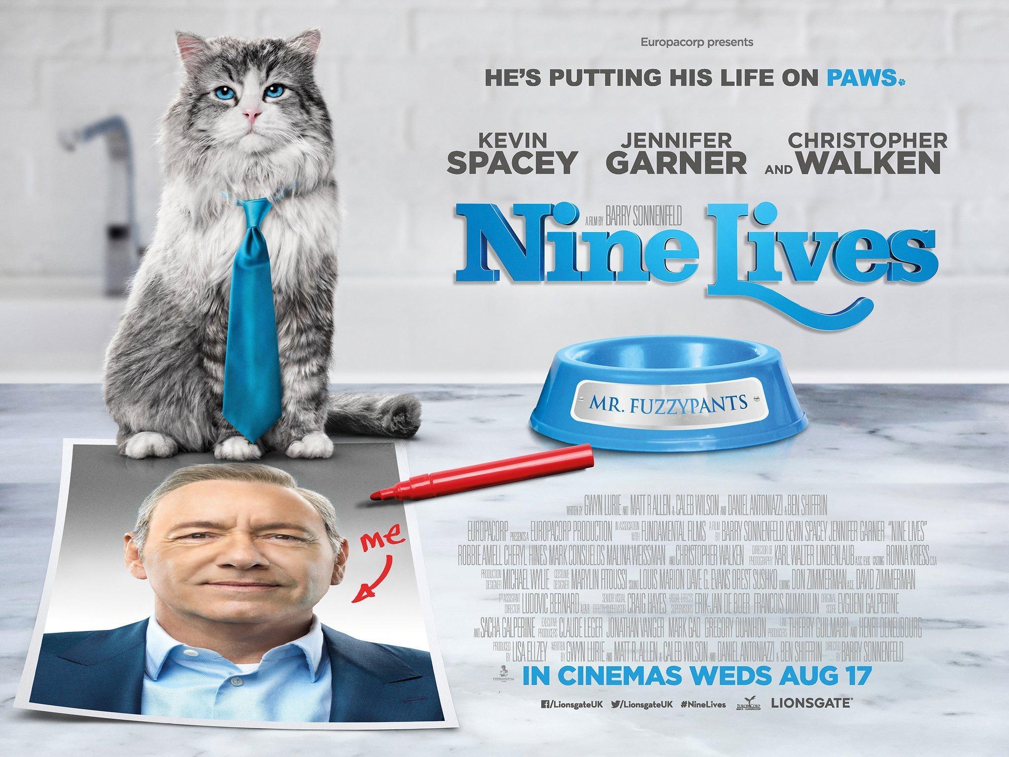 Постер фильма Девять жизней | Nine Lives