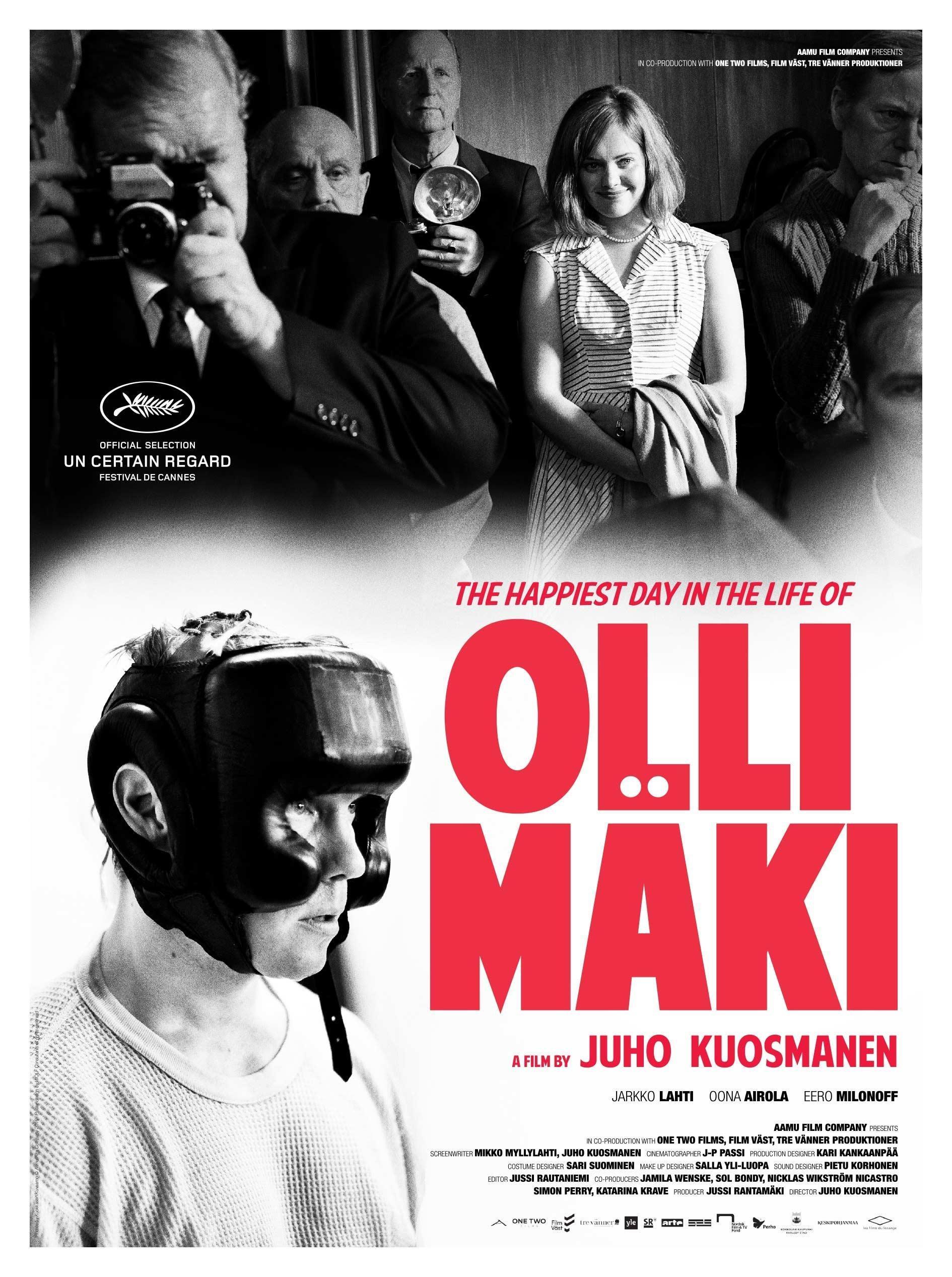 Постер фильма Самый счастливый день в жизни Олли Мяки | Hymyilevä mies