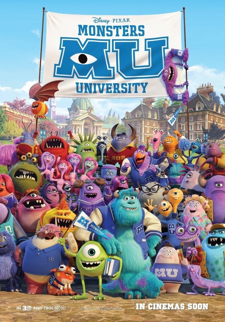 Постер фильма Университет монстров | Monsters University