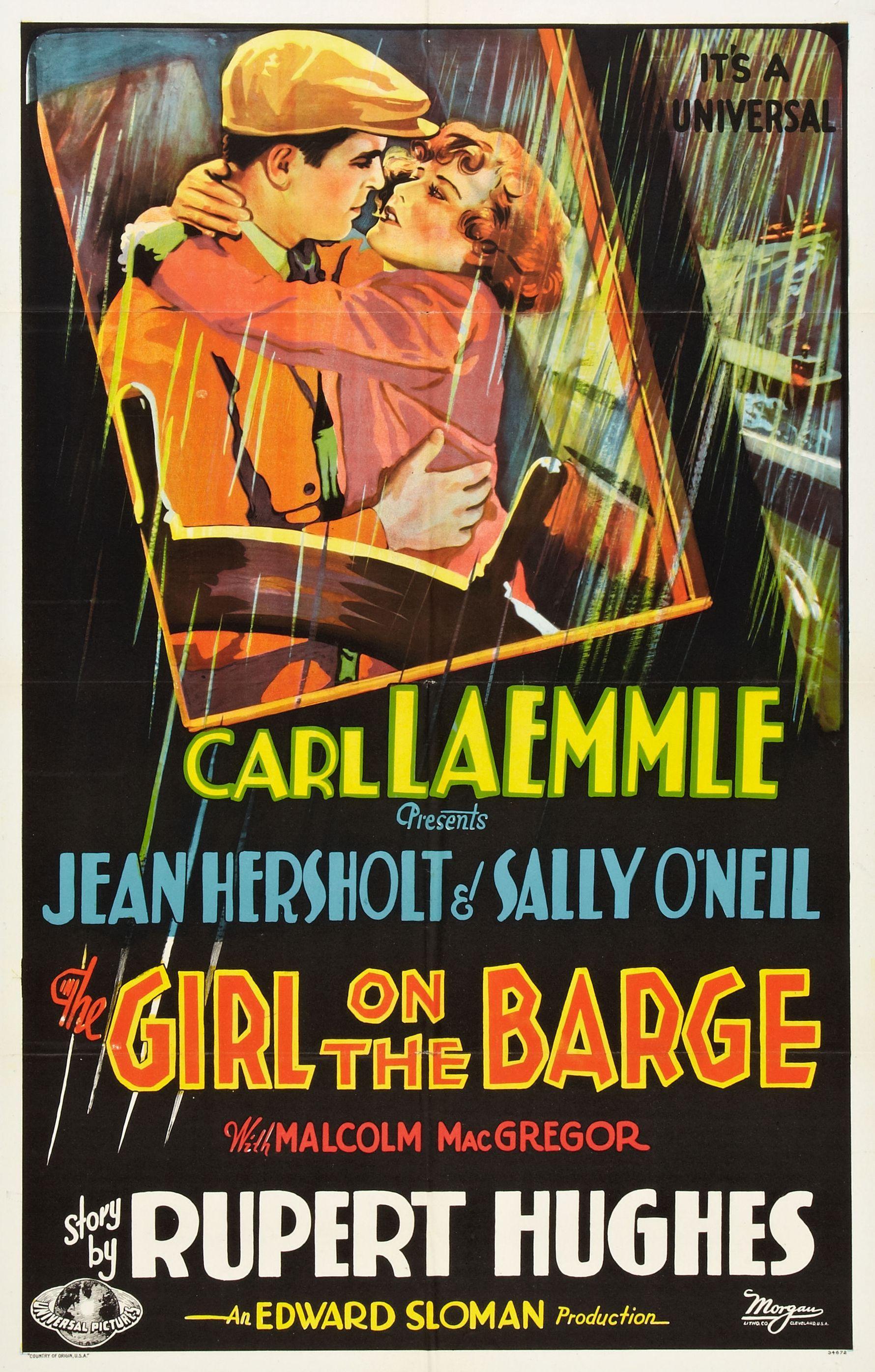 Постер фильма Girl on the Barge