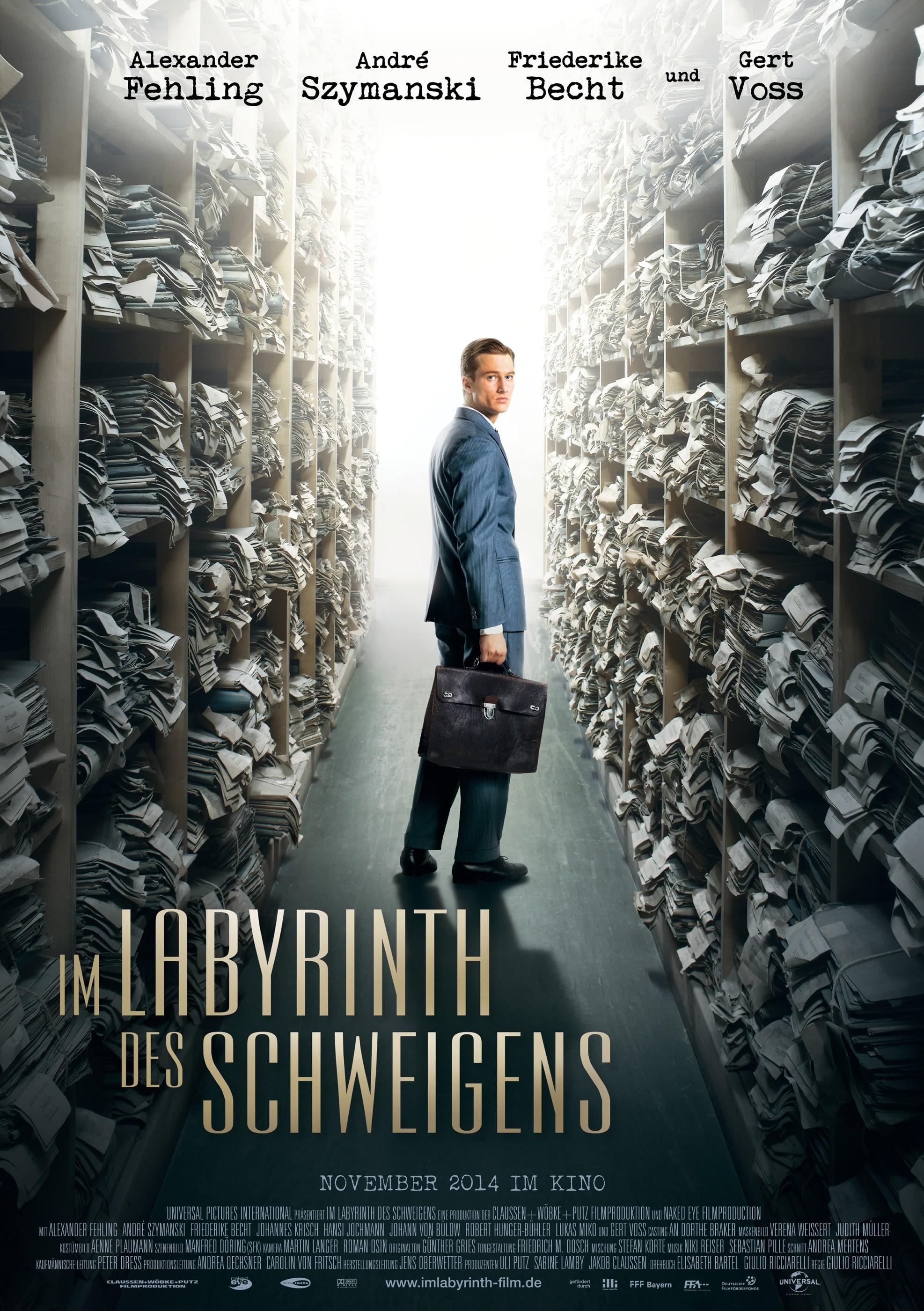 Постер фильма В лабиринте молчания | Im Labyrinth des Schweigens