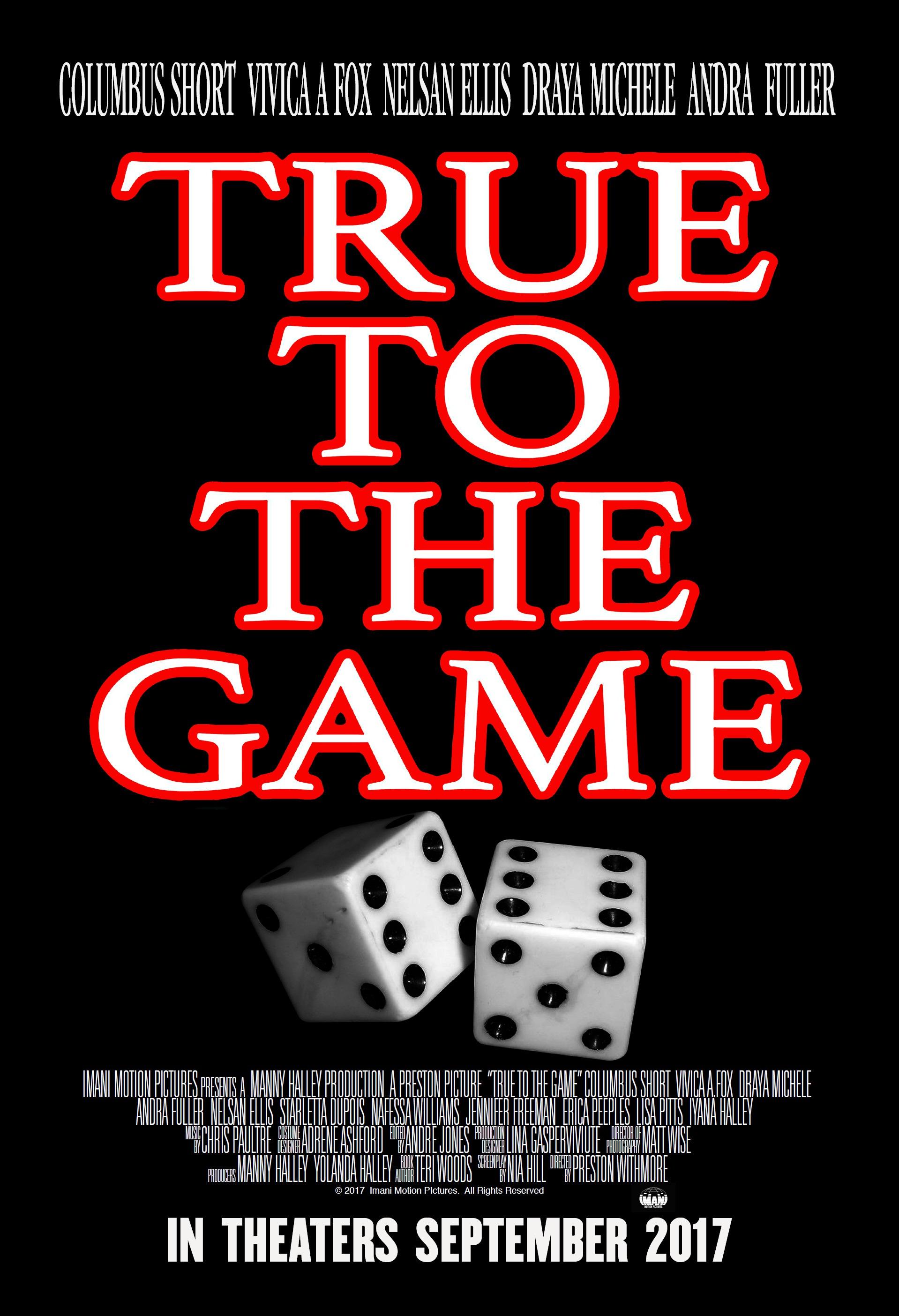 Постер фильма True to the Game