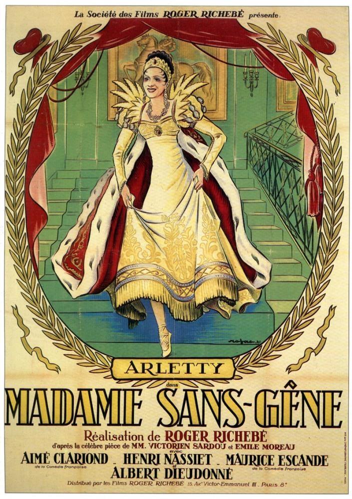 Постер фильма Madame Sans-Gêne