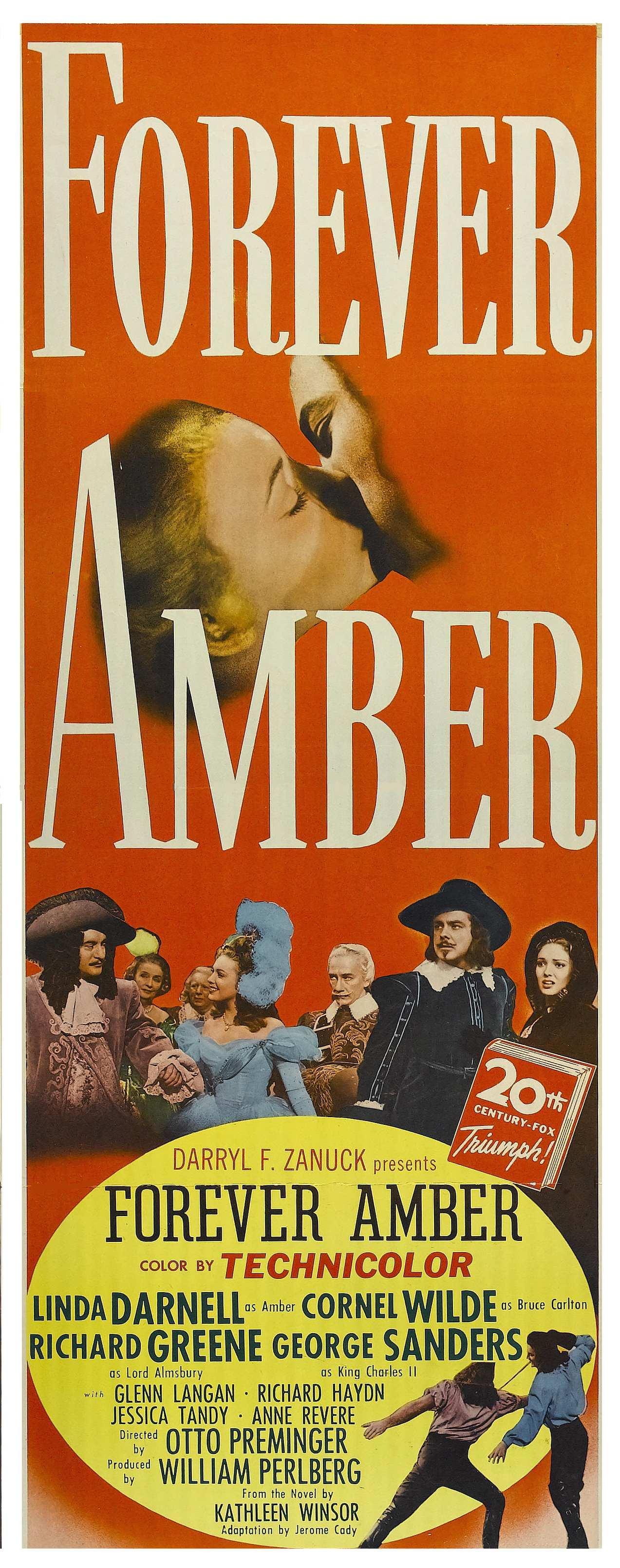 Постер фильма Амбер навсегда | Forever Amber