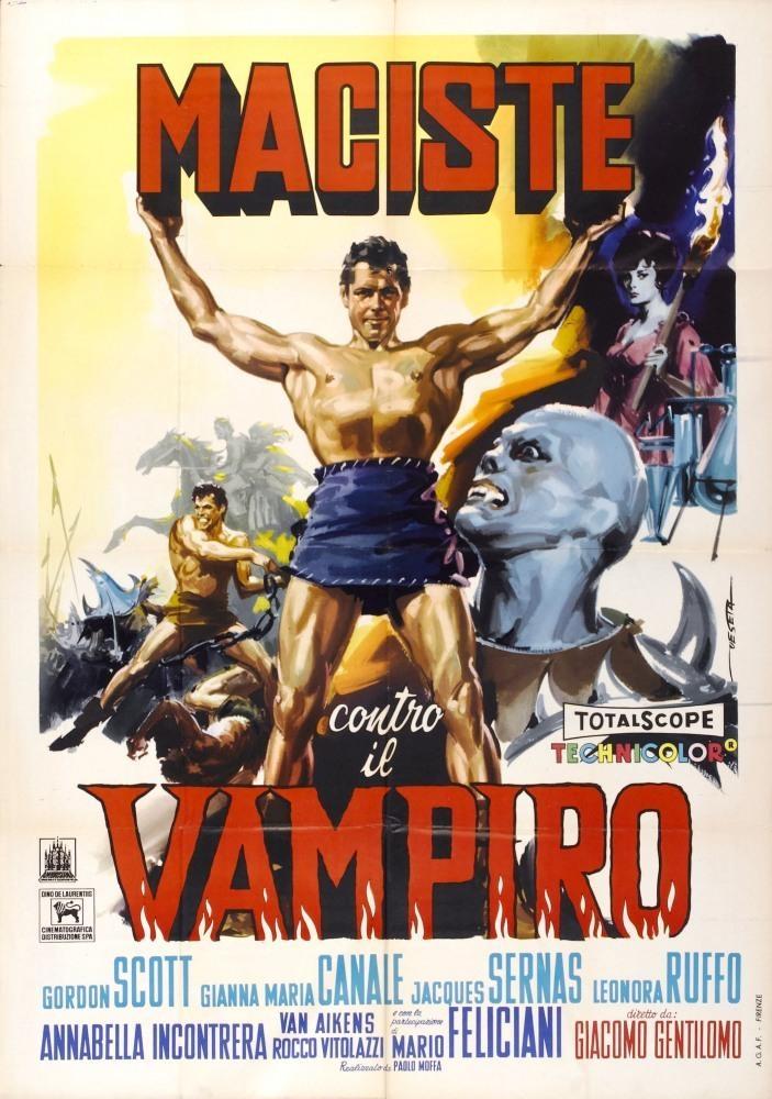 Постер фильма Maciste contro il vampiro
