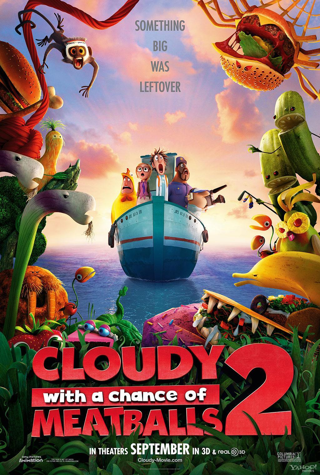 Постер фильма Облачно... 2: Месть ГМО | Cloudy with a Chance of Meatballs 2