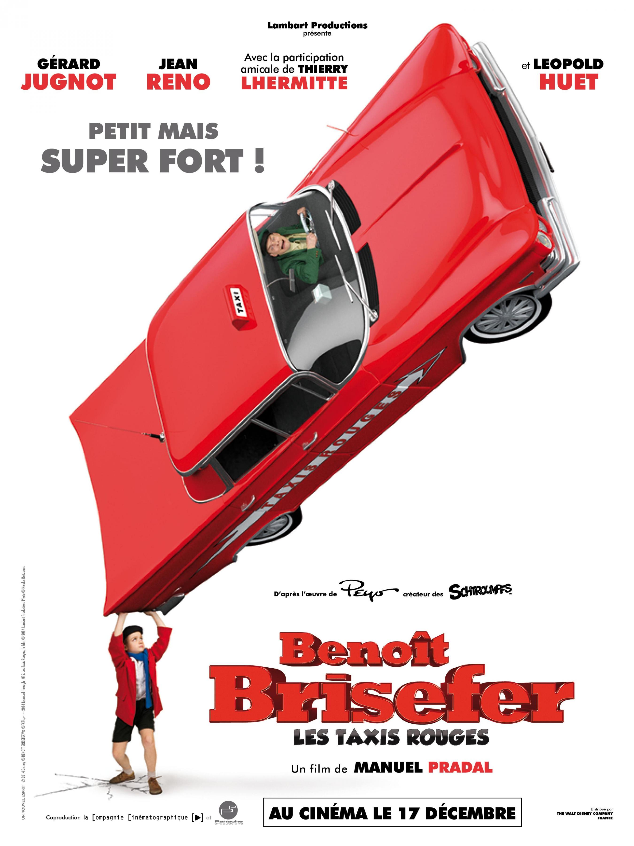 Постер фильма Красное такси | Benoît Brisefer: Les taxis rouges