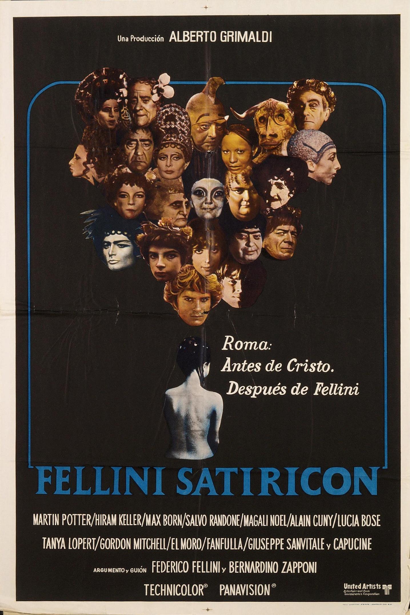 Постер фильма Сатирикон | Fellini - Satyricon
