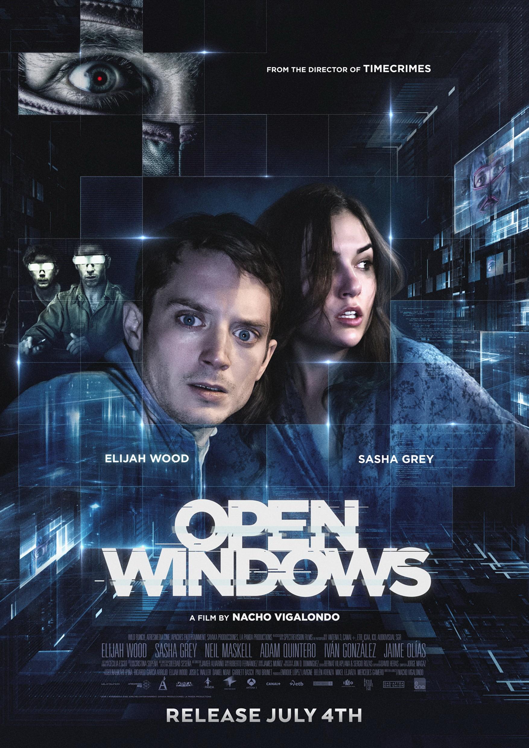 Постер фильма Открытые окна | Open Windows