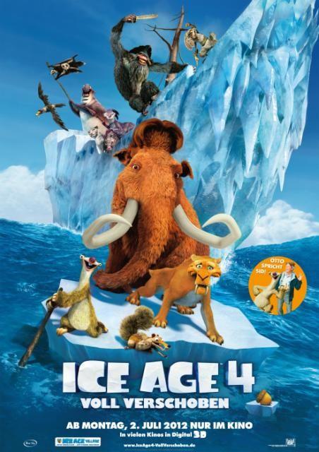 Постер фильма Ледниковый период 4: Континентальный дрейф | Ice Age: Continental Drift
