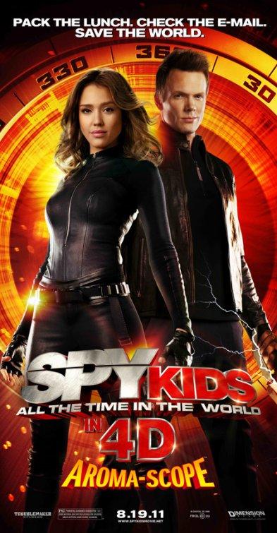 Постер фильма Дети шпионов в 4D | Spy Kids 4: All the Time in the World