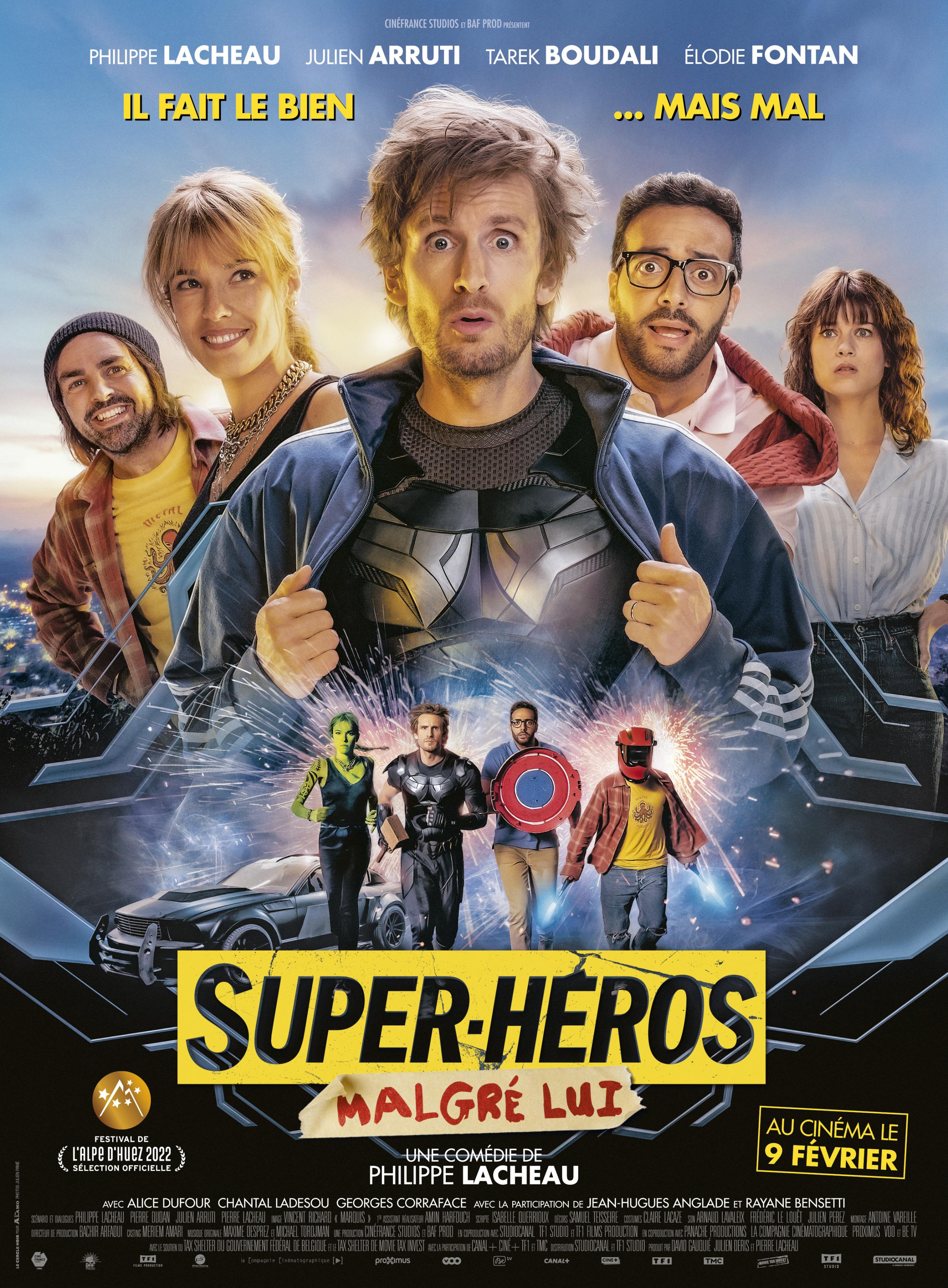 Постер фильма Суперчел | Super-héros malgré lui