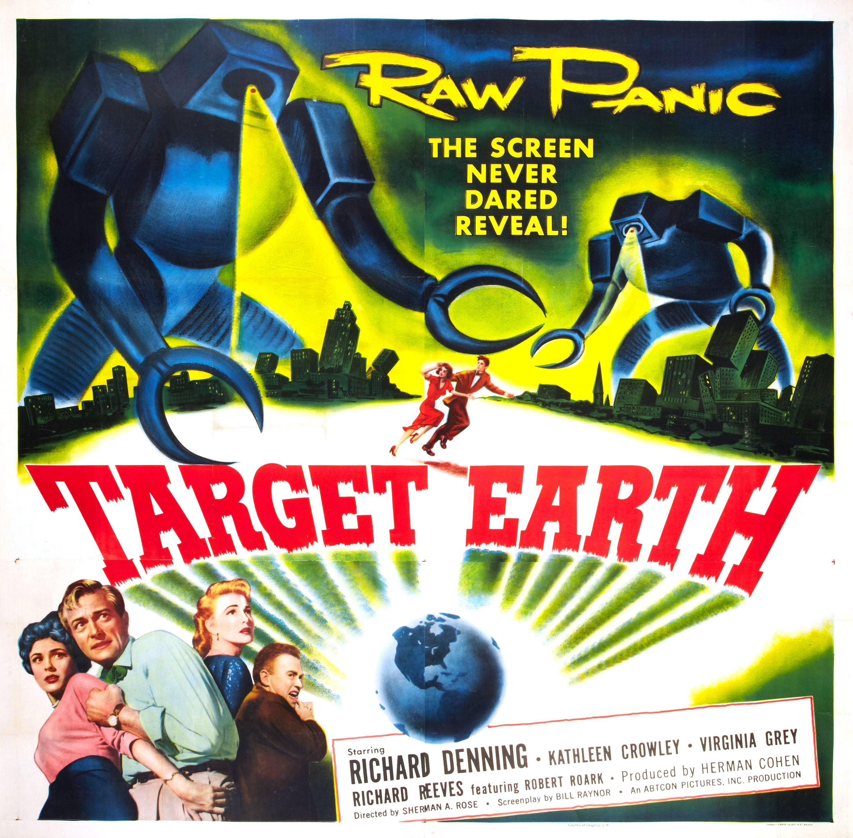 Постер фильма Target Earth