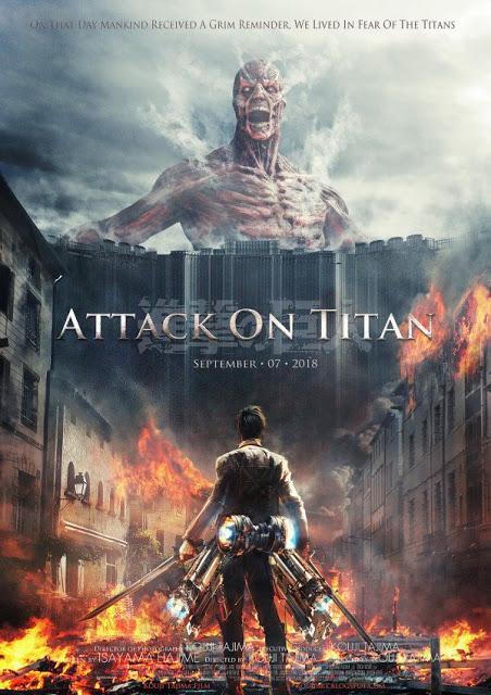 Постер фильма Атака титанов. Фильм первый. Жестокий мир | Shingeki no kyojin: Attack on Titan