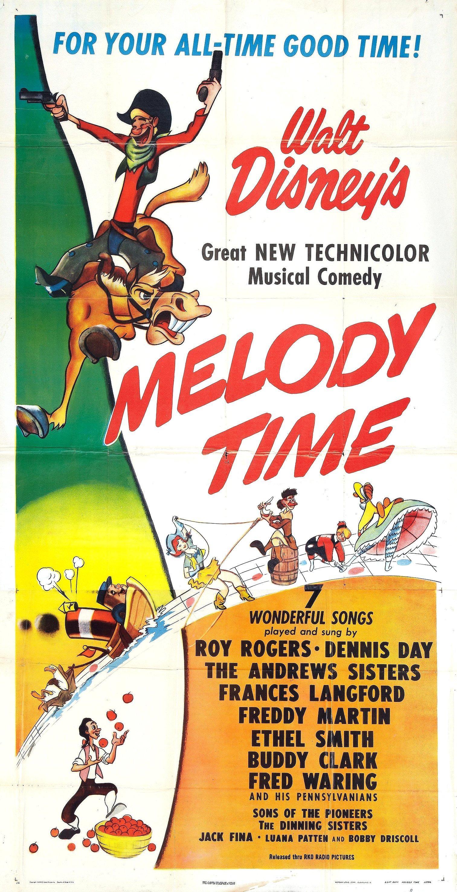 Постер фильма Melody Time
