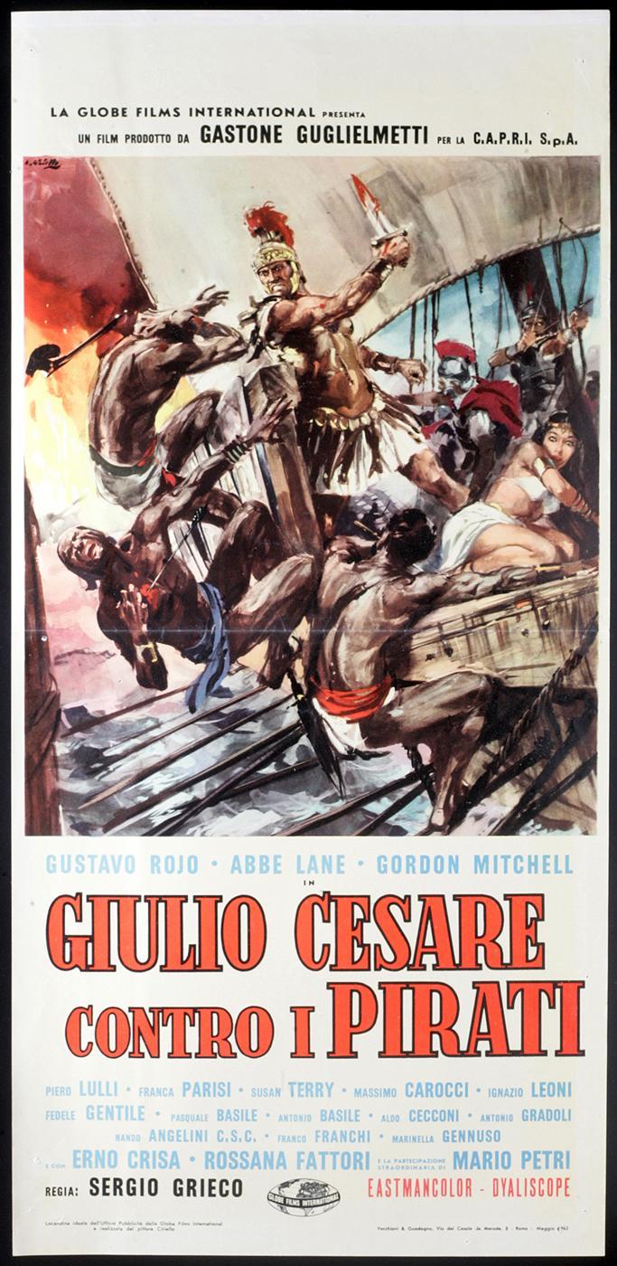 Постер фильма Giulio Cesare contro i pirati