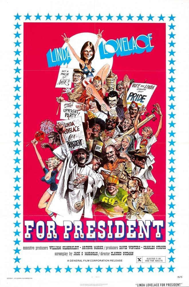 Постер фильма Linda Lovelace for President