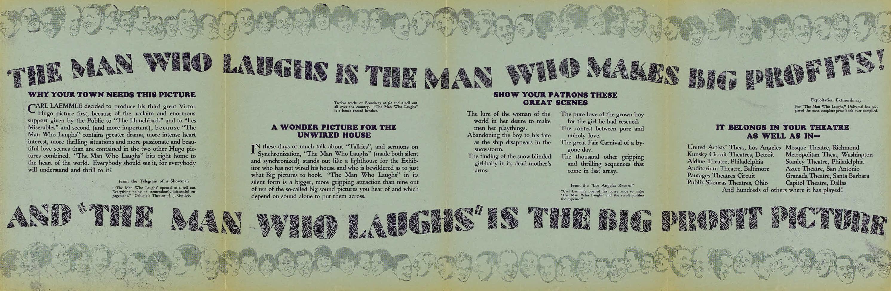 Постер фильма Man Who Laughs