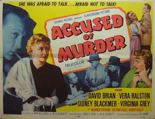 Постер фильма Accused of Murder