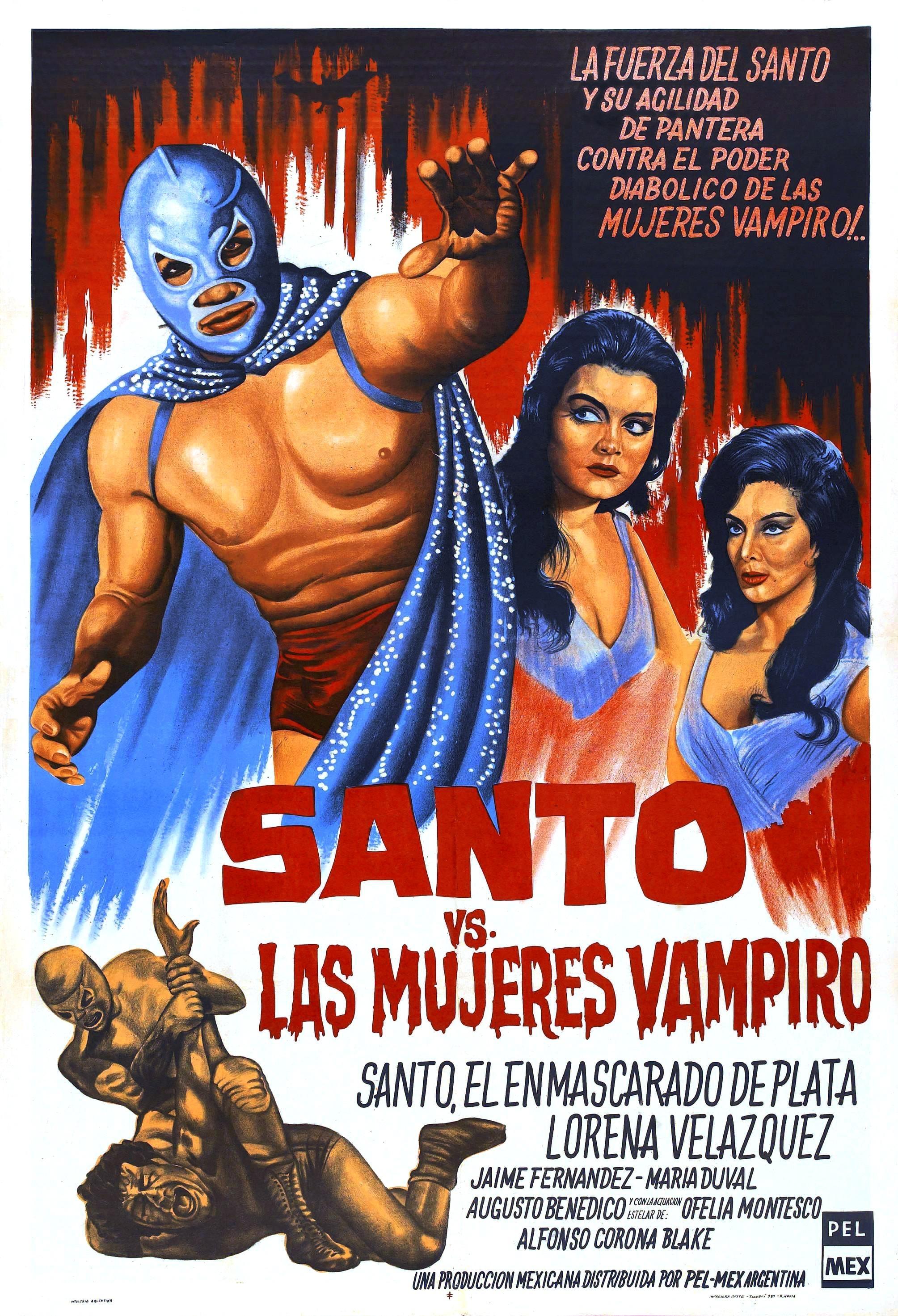 Постер фильма Santo vs. las mujeres vampiro
