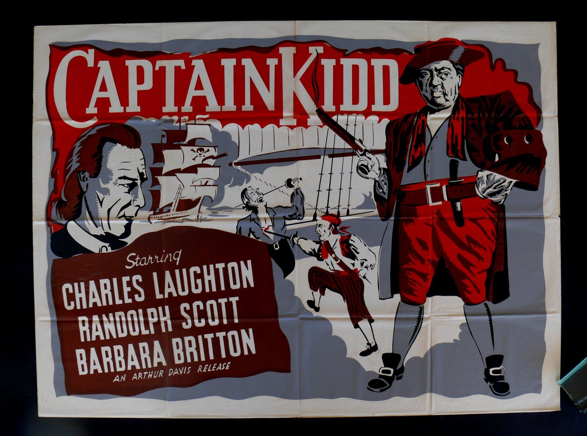 Постер фильма Капитан Кидд | Captain Kidd