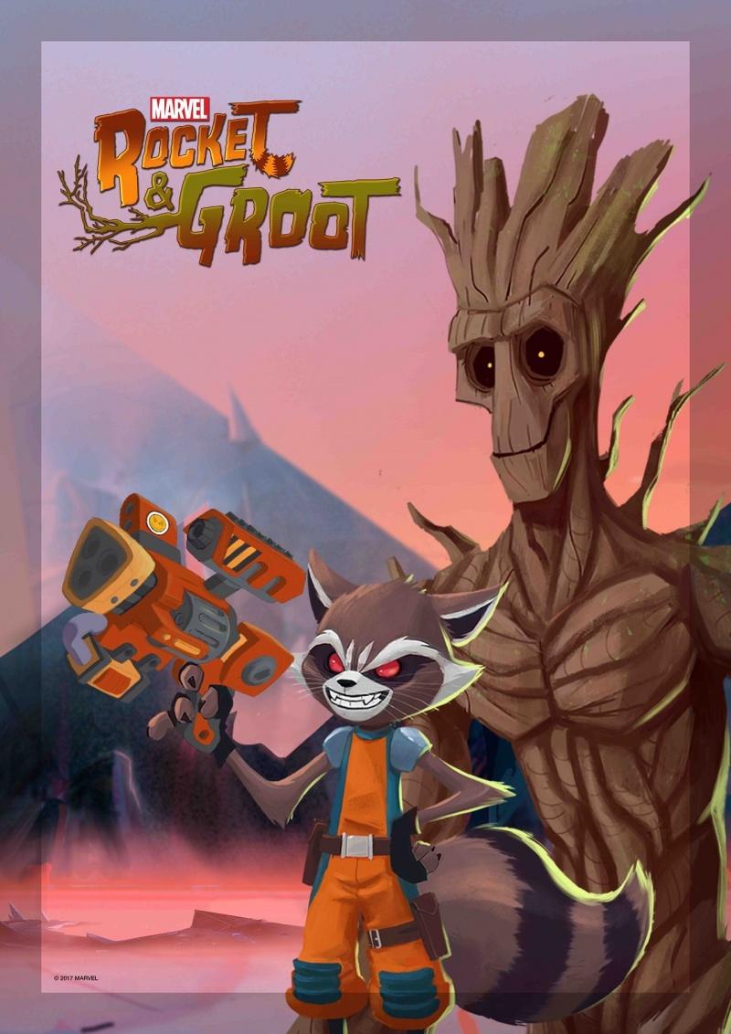 Постер фильма Ракета и Грут | Rocket and Groot 