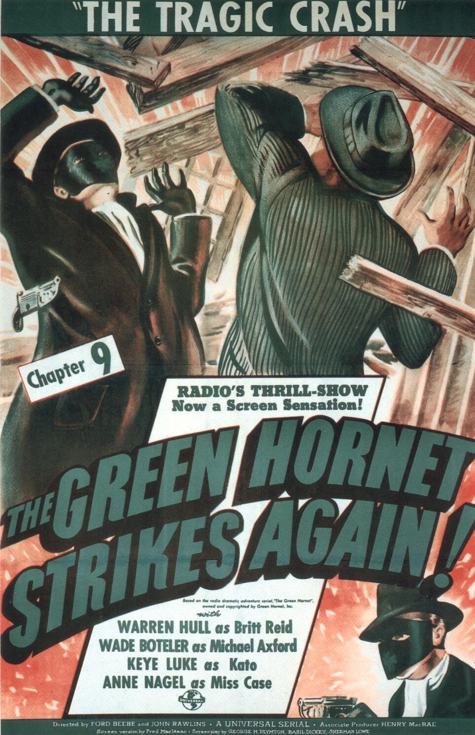 Постер фильма Green Hornet Strikes Again!