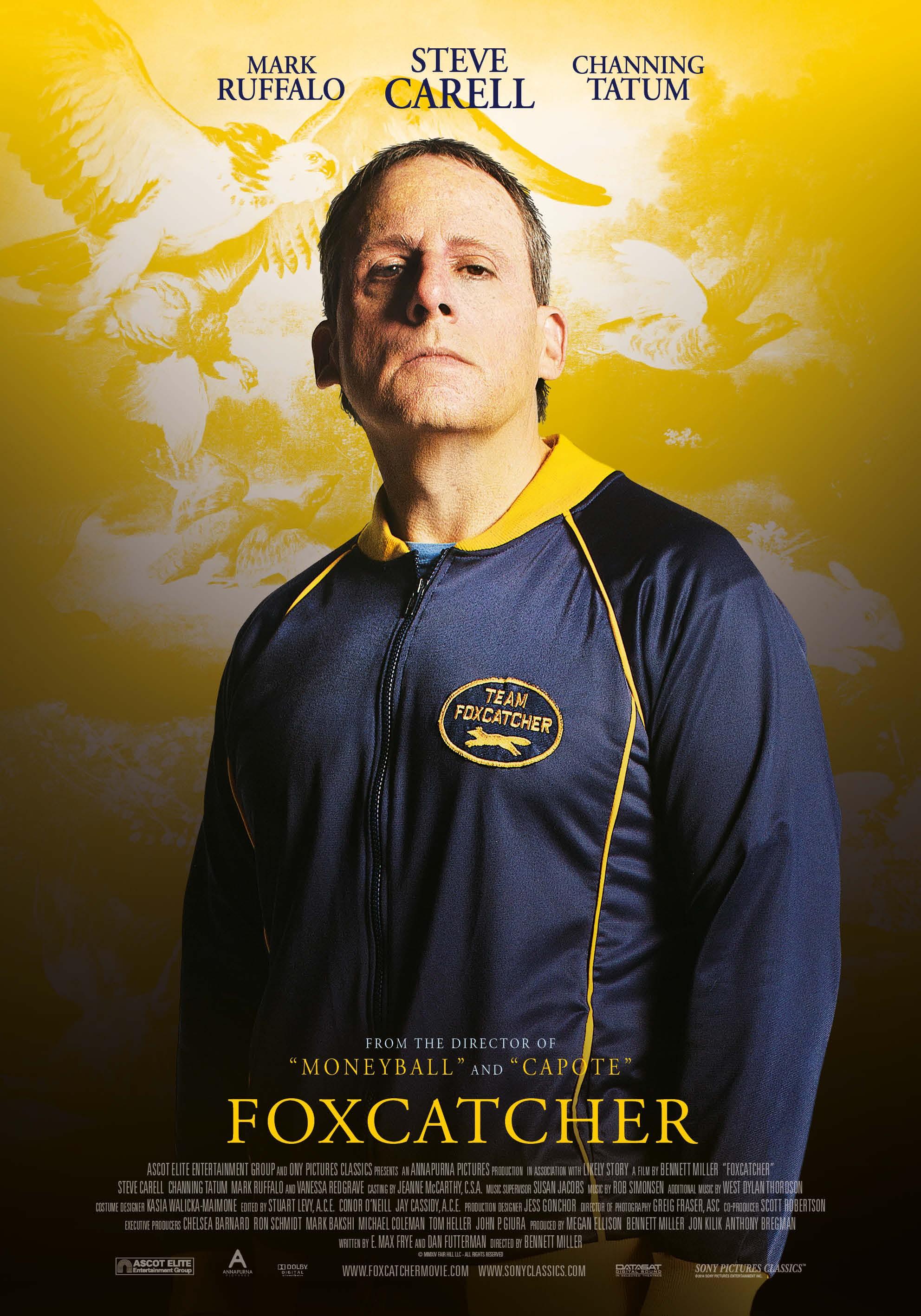 Постер #185190 для фильма Охотник на лис | Foxcatcher | KINOMANIA.RU