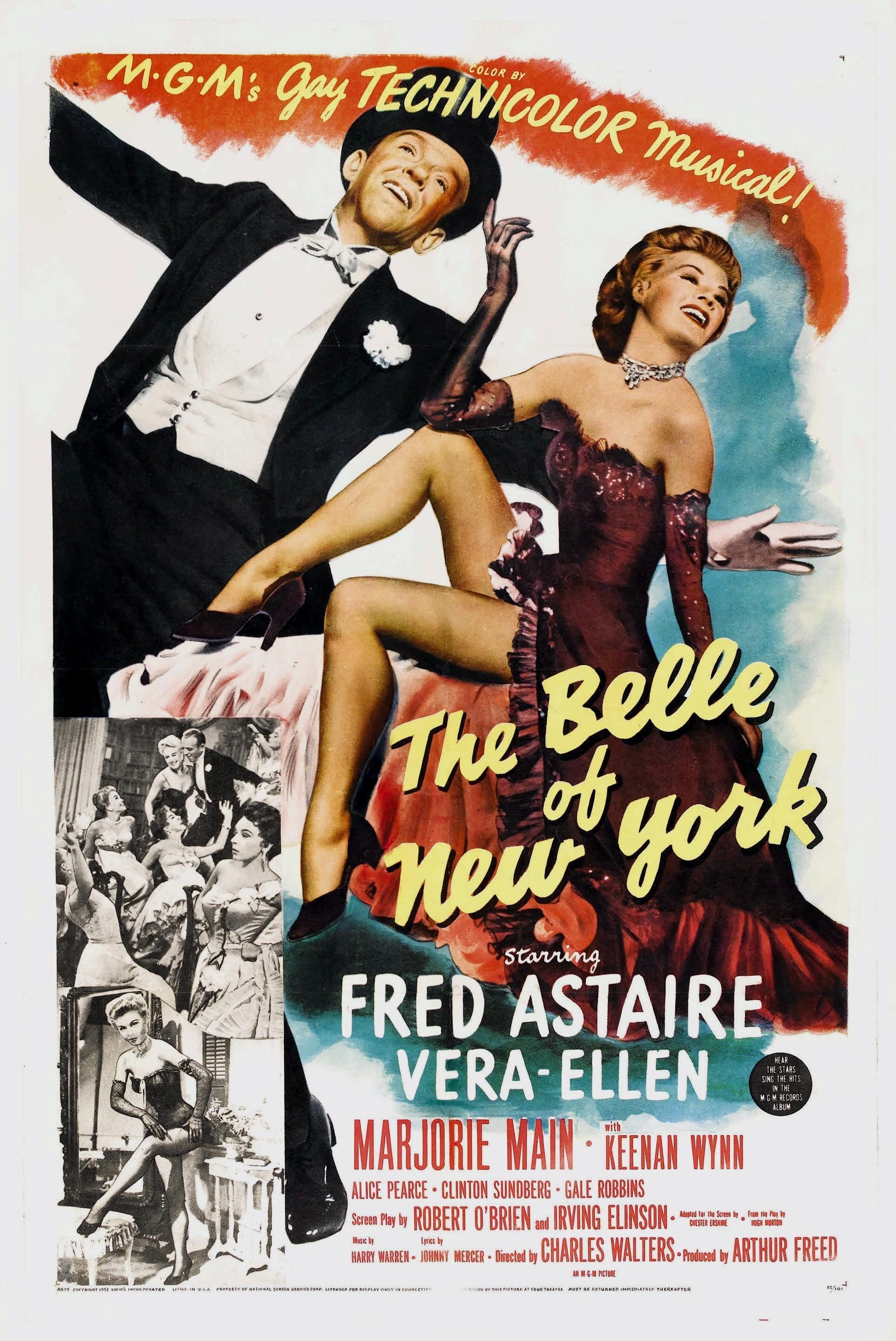 Постер фильма Красавица Нью-Йорка | Belle of New York