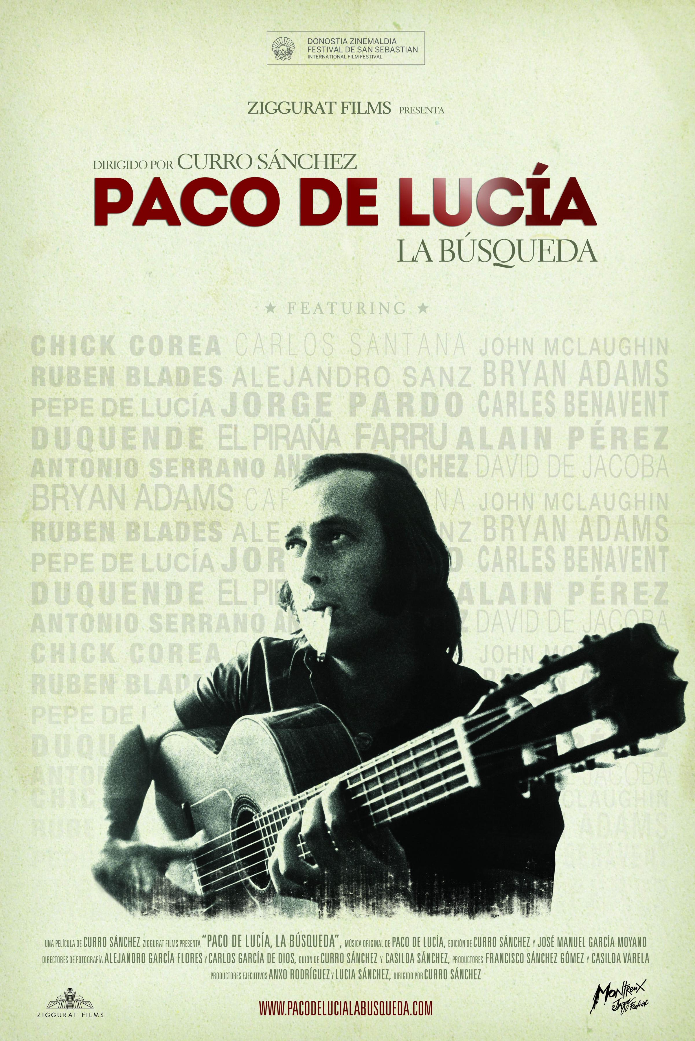 Постер фильма Paco de Lucía: la búsqueda