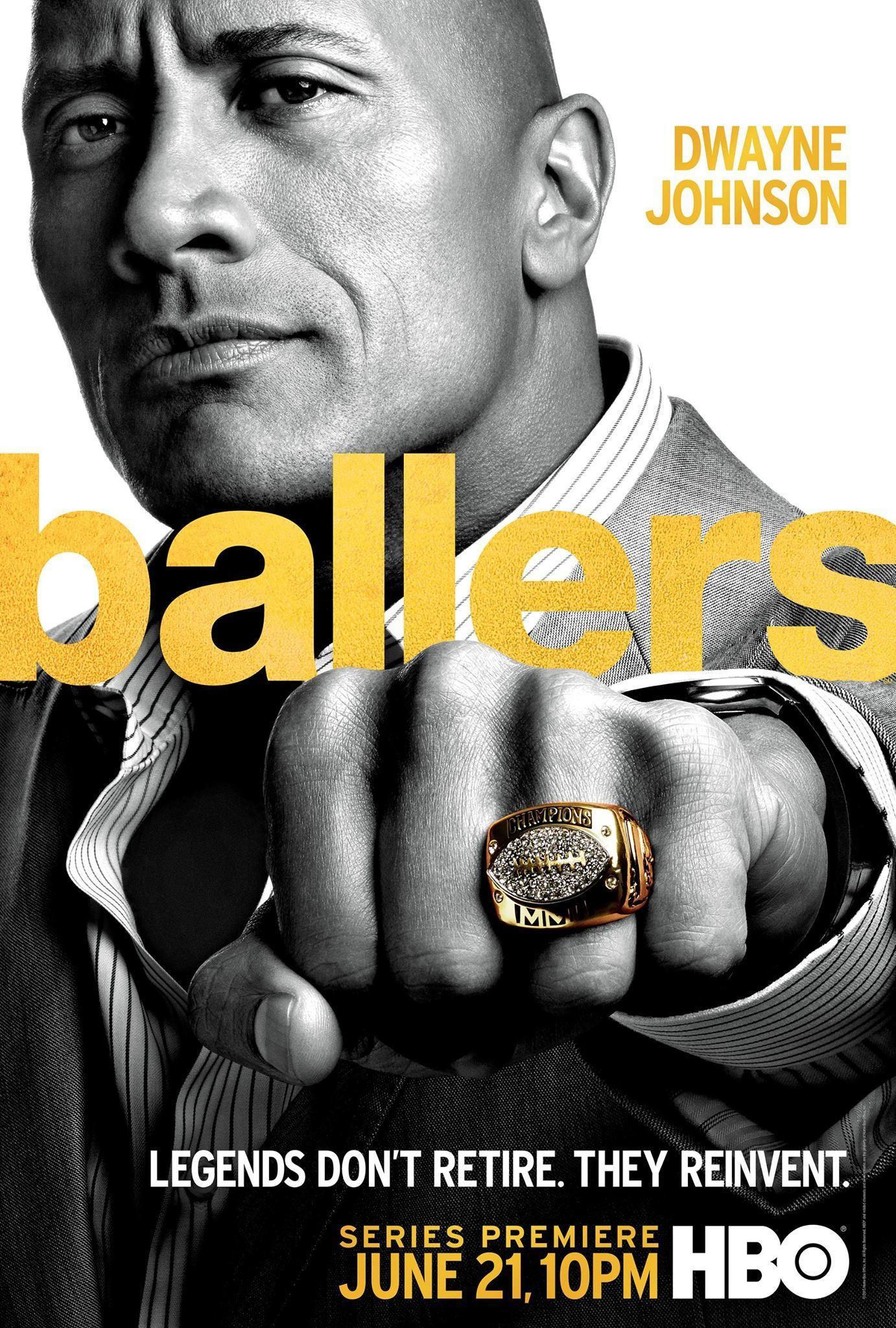 Постер фильма Футболисты | Ballers
