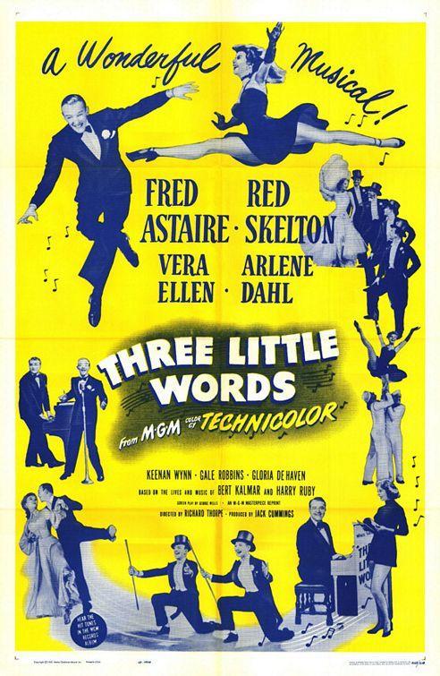 Постер фильма Три маленьких слова | Three Little Words