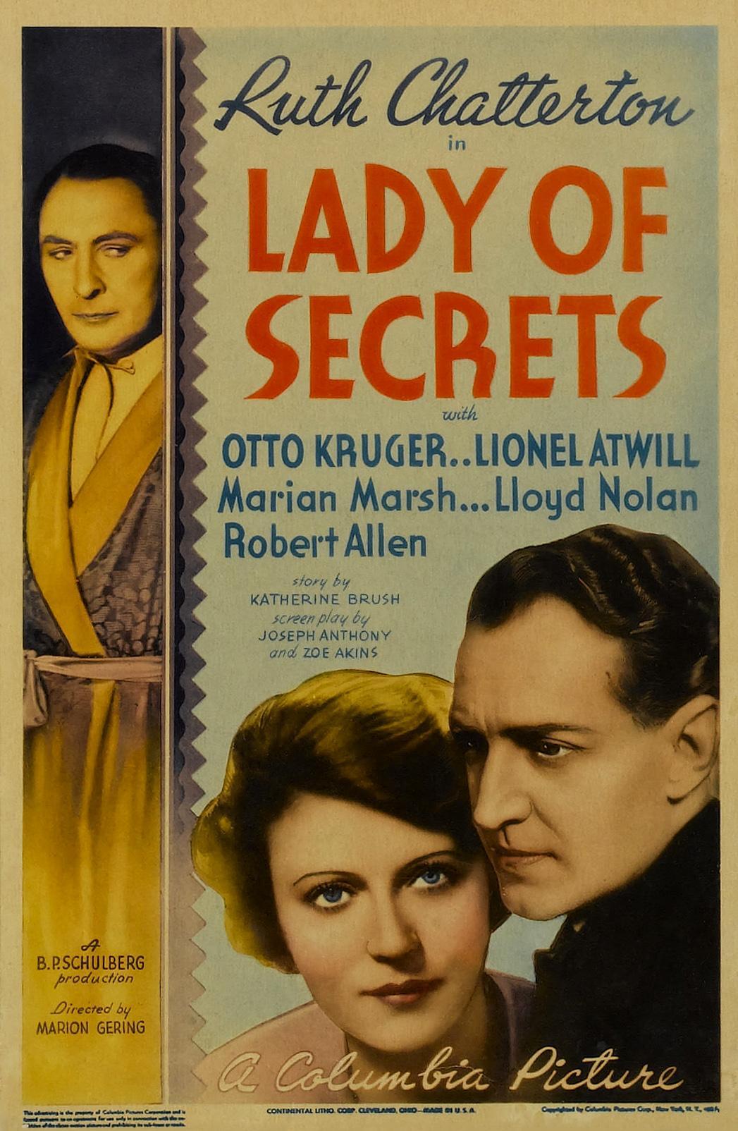 Постер фильма Lady of Secrets