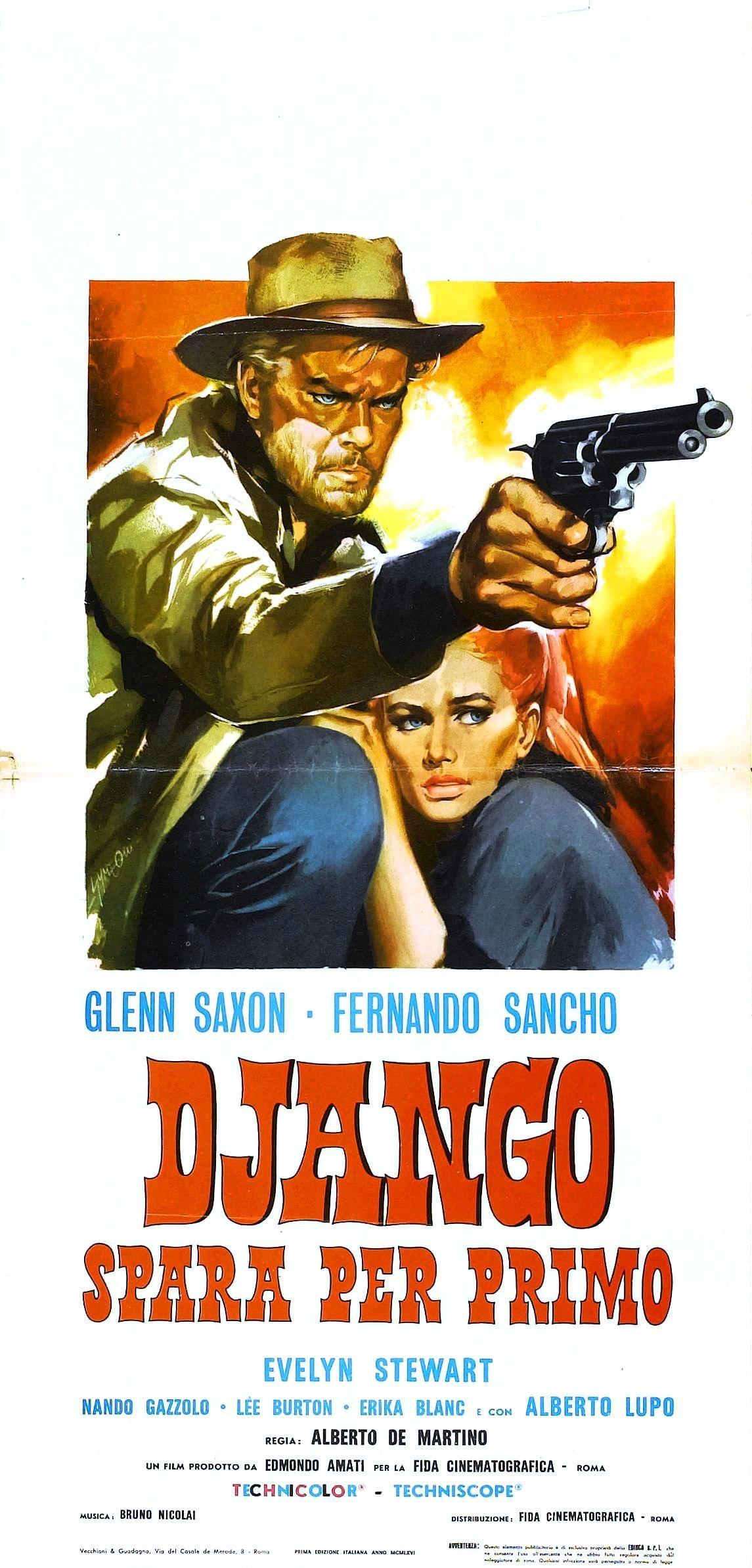 Постер фильма Django spara per primo