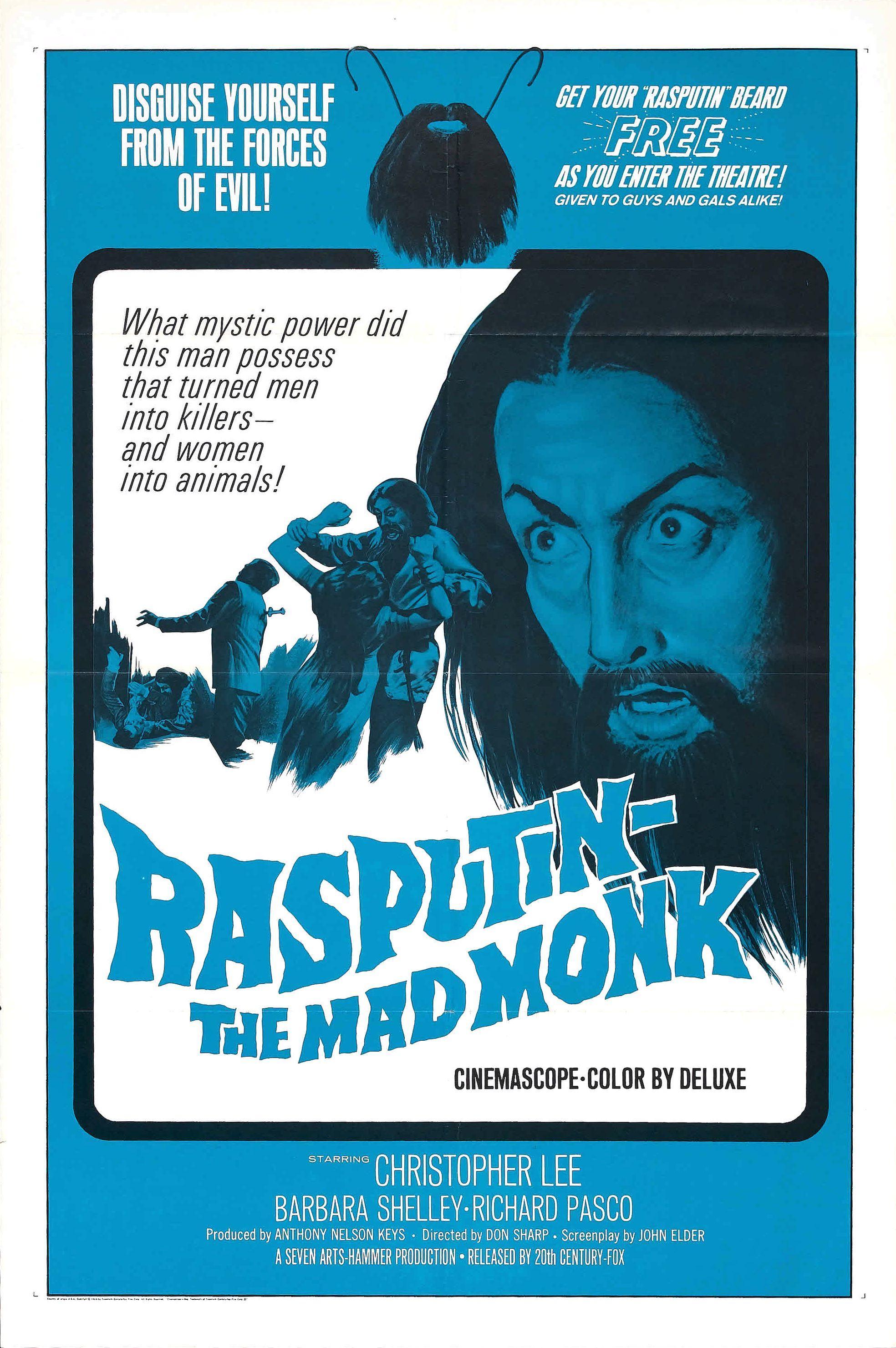 Постер фильма Распутин: Сумасшедший монах | Rasputin: The Mad Monk