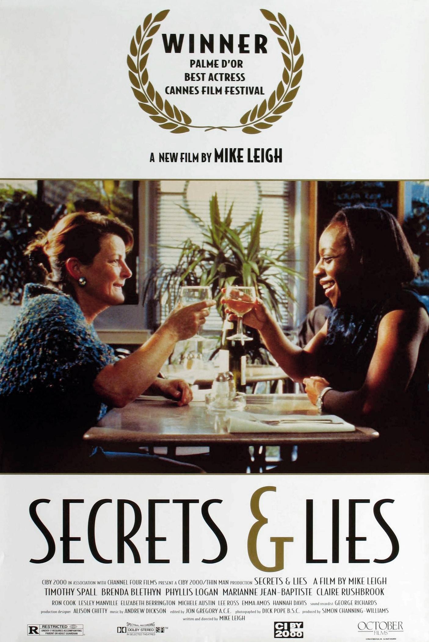 Постер фильма Тайны и ложь | Secrets & Lies