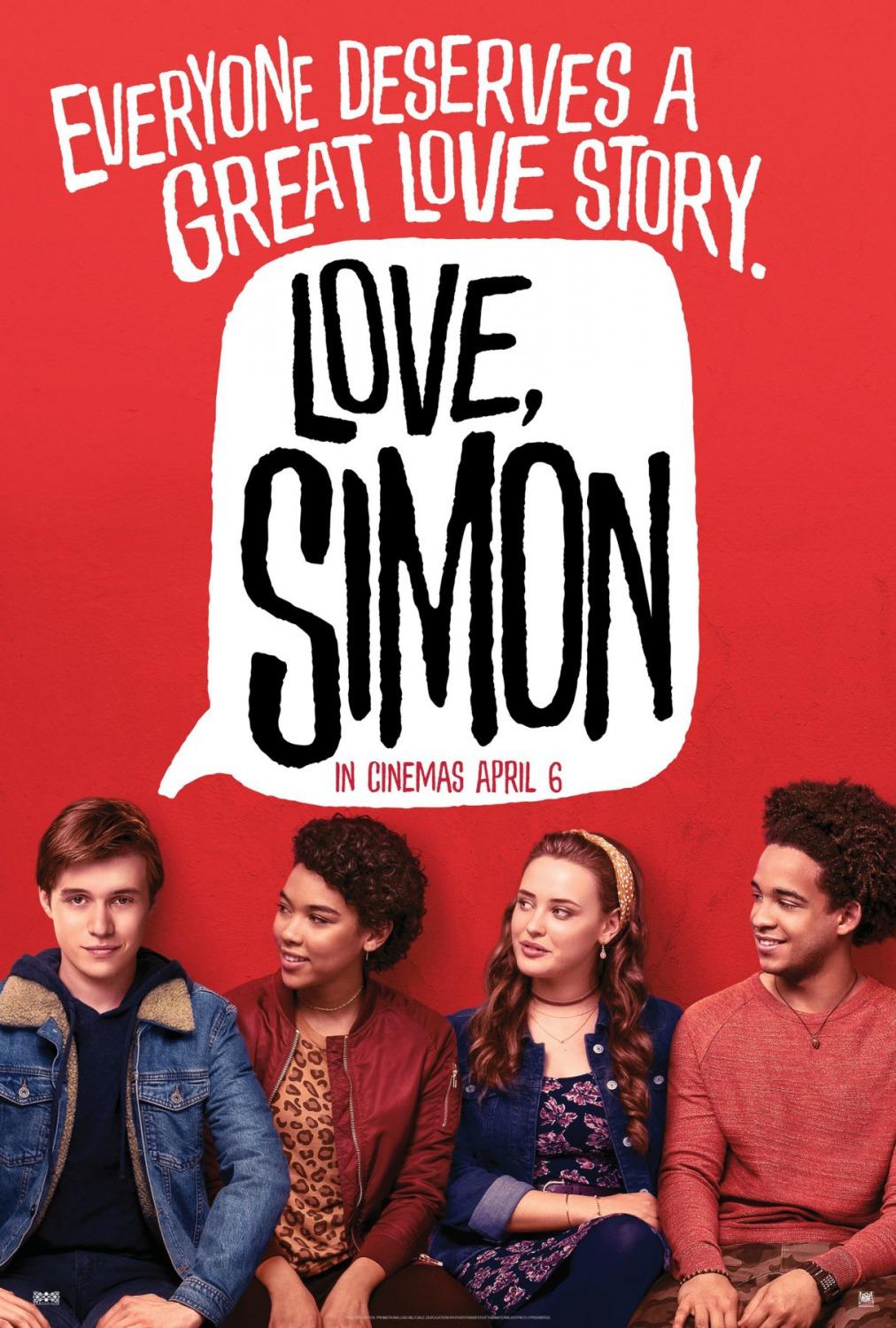 Постер фильма С любовью, Саймон | Love, Simon 