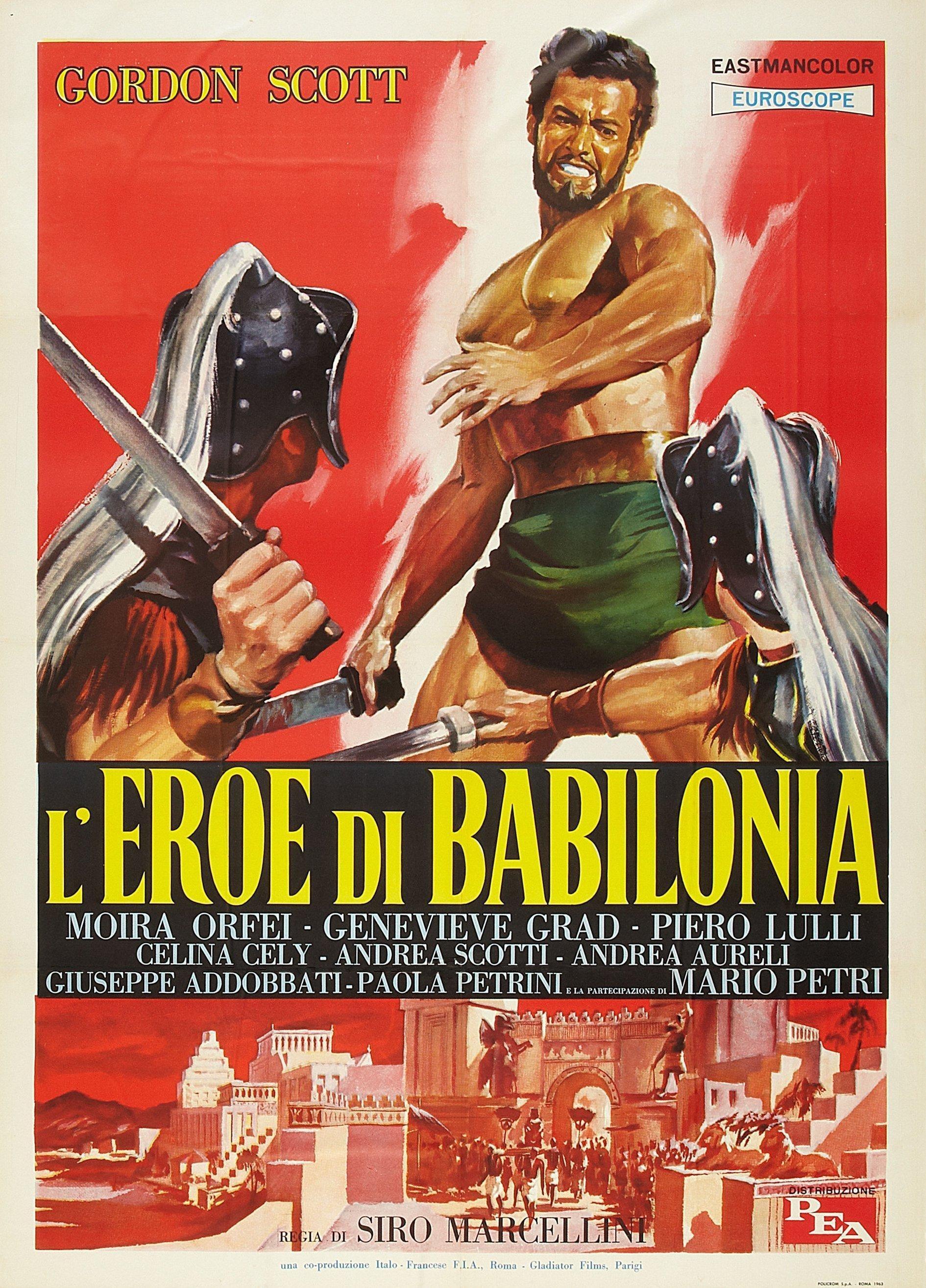 Постер фильма L'eroe di Babilonia