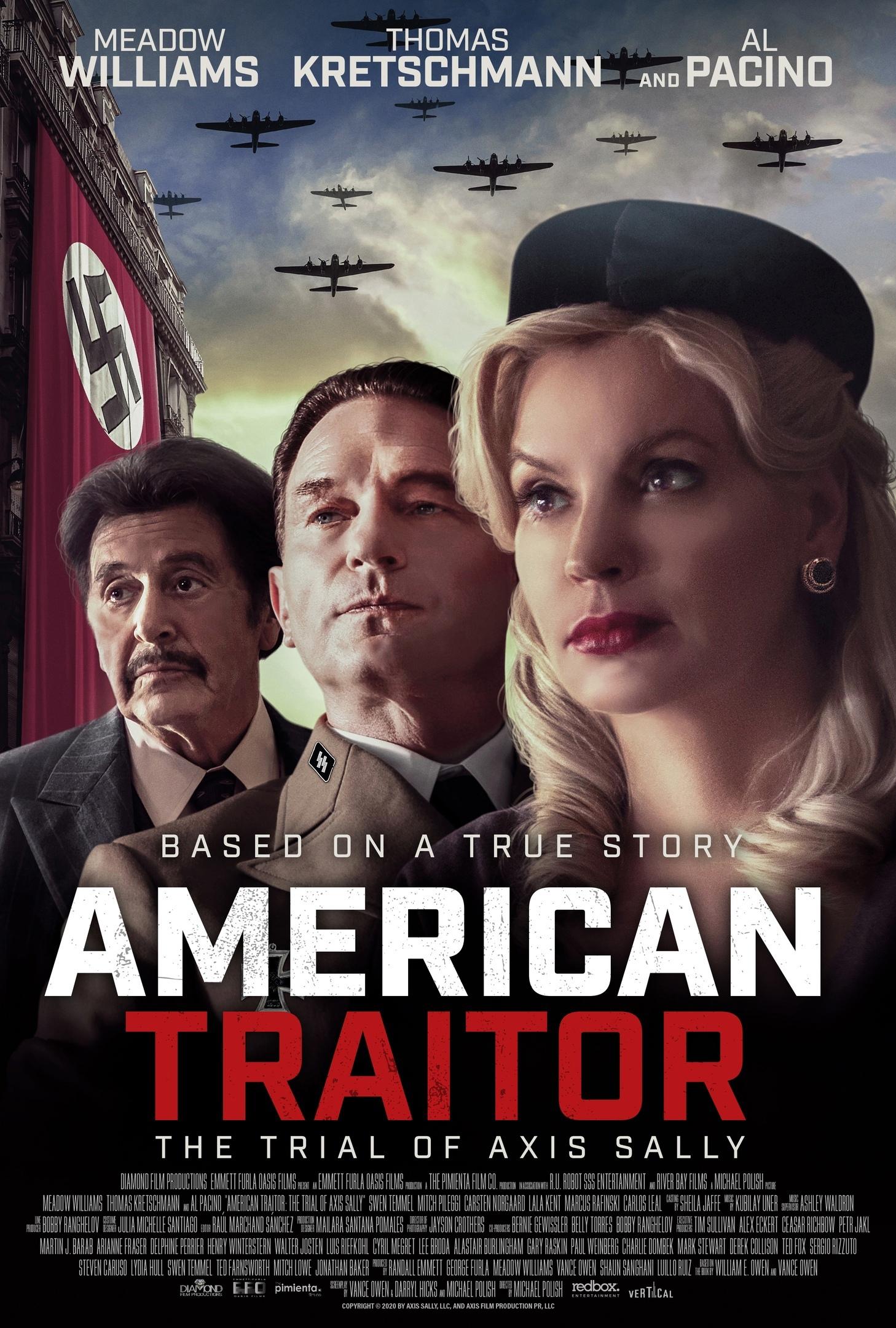 Постер фильма Американская предательница: Суд над Аксис Салли | American Traitor: The Trial of Axis Sally