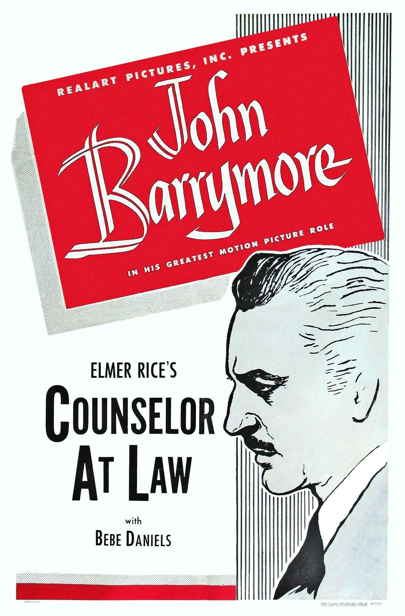 Постер фильма Адвокат | Counsellor at Law