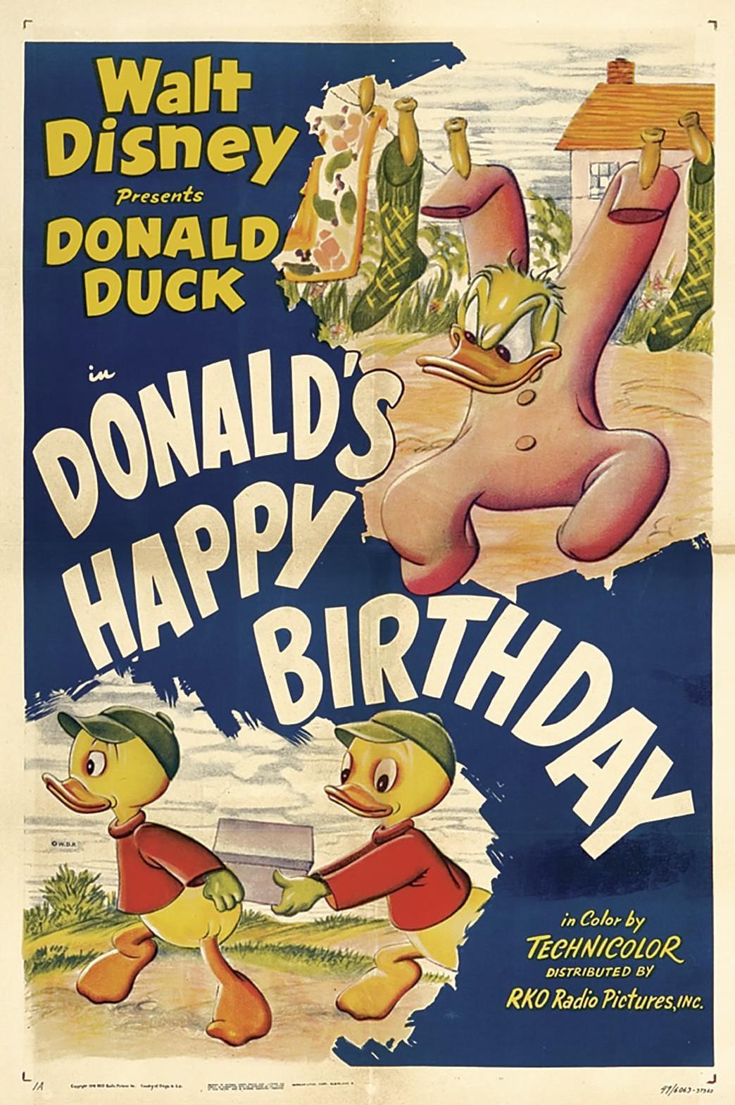 Постер фильма Donald's Happy Birthday