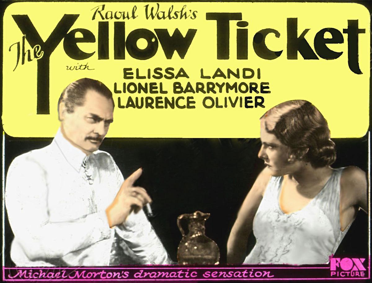 Постер фильма Желтый билет | Yellow Ticket