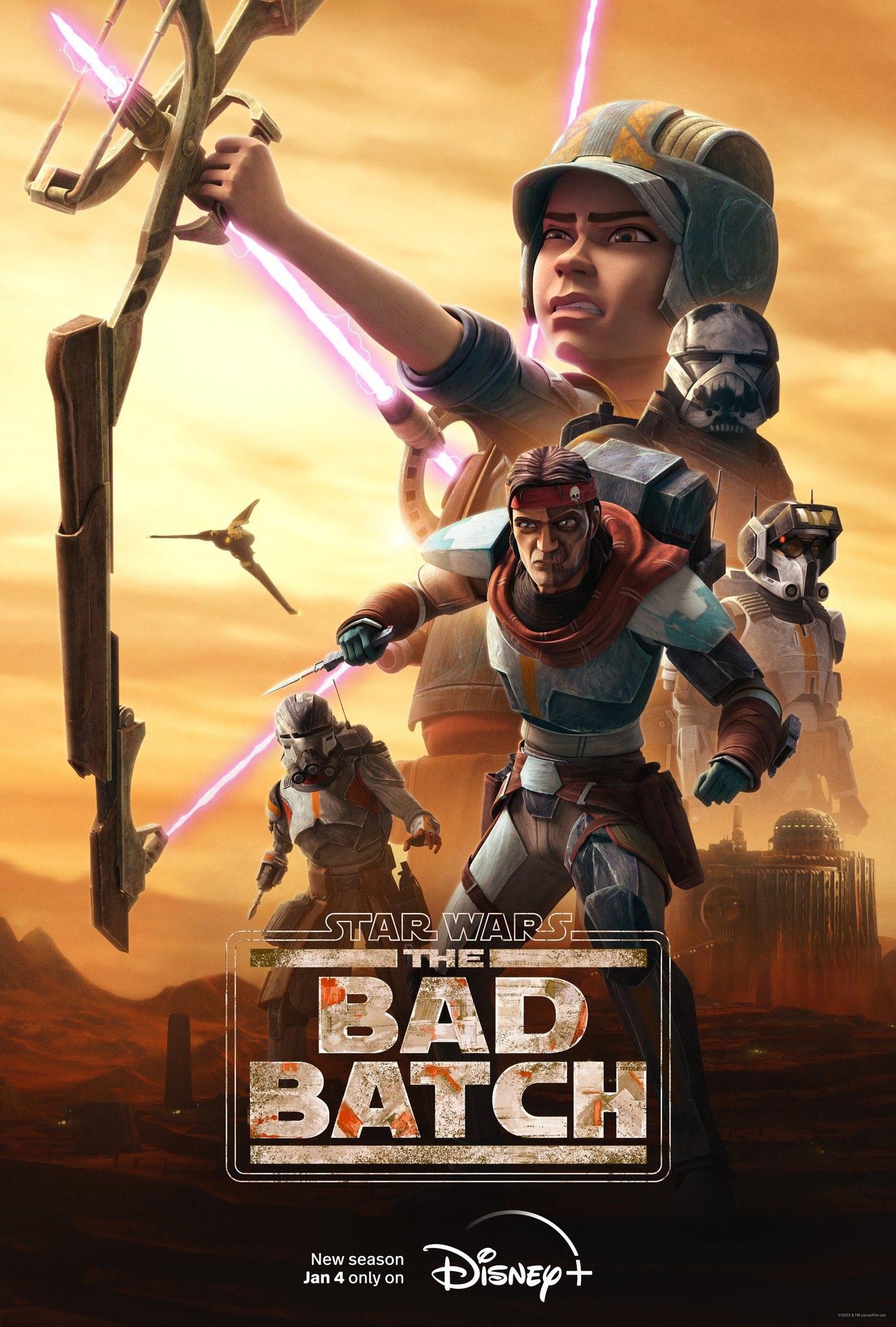 Постер фильма Звёздные войны: Бракованная партия | Star Wars: The Bad Batch