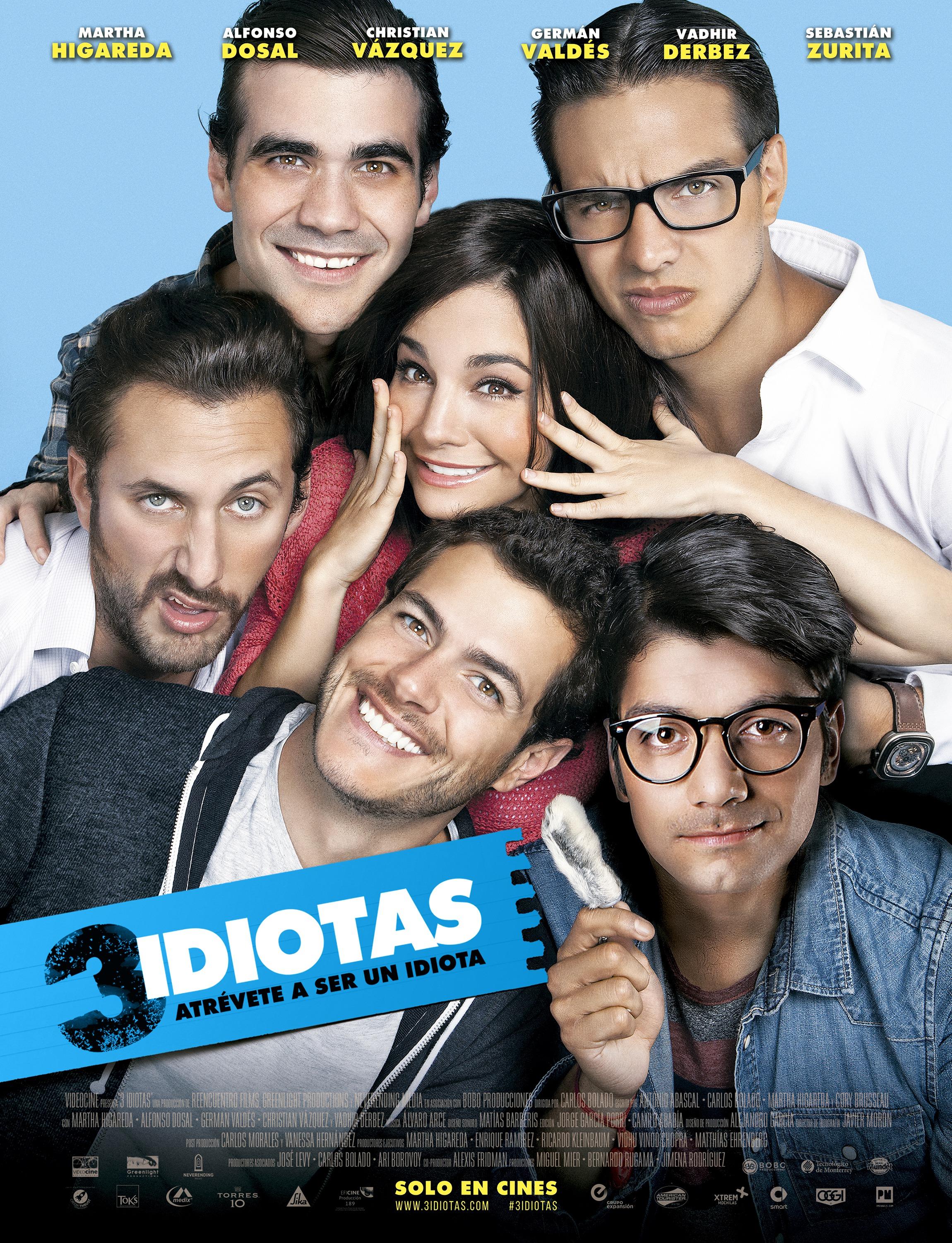 Постер фильма 3 Idiotas