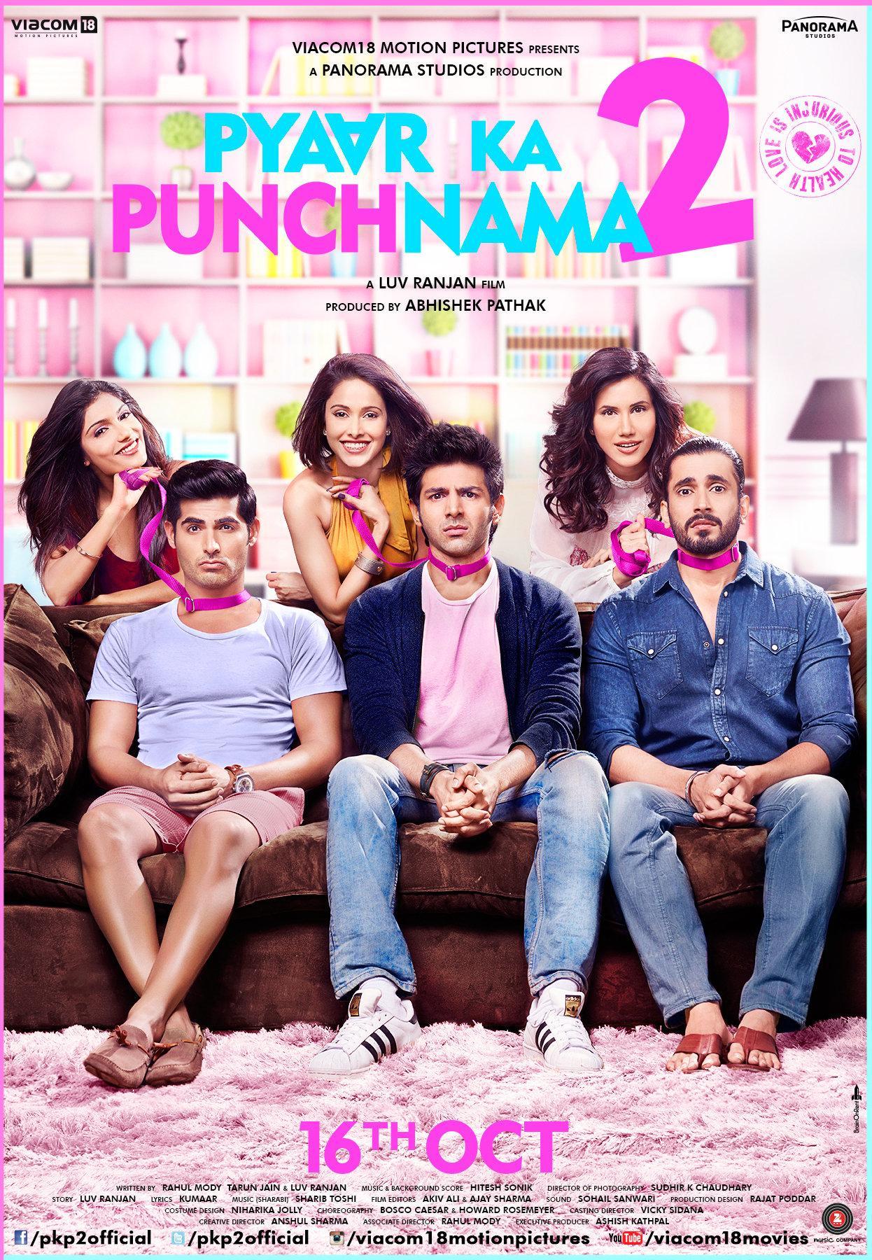 Постер фильма Pyaar Ka Punchnama 2