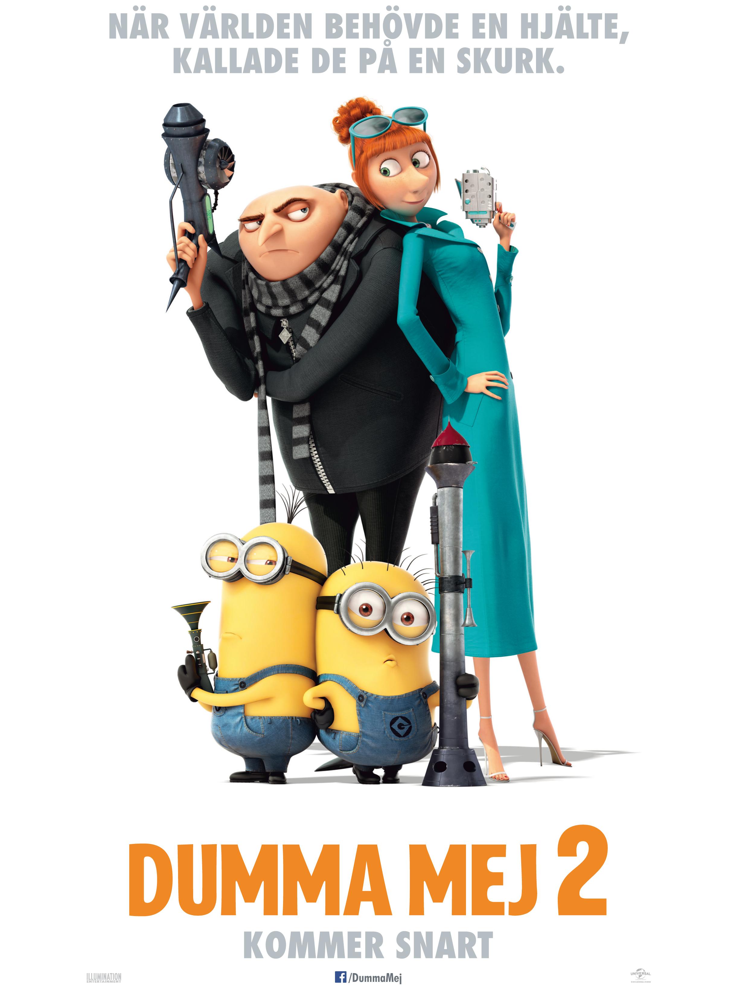 Постер фильма Гадкий Я 2 | Despicable Me 2